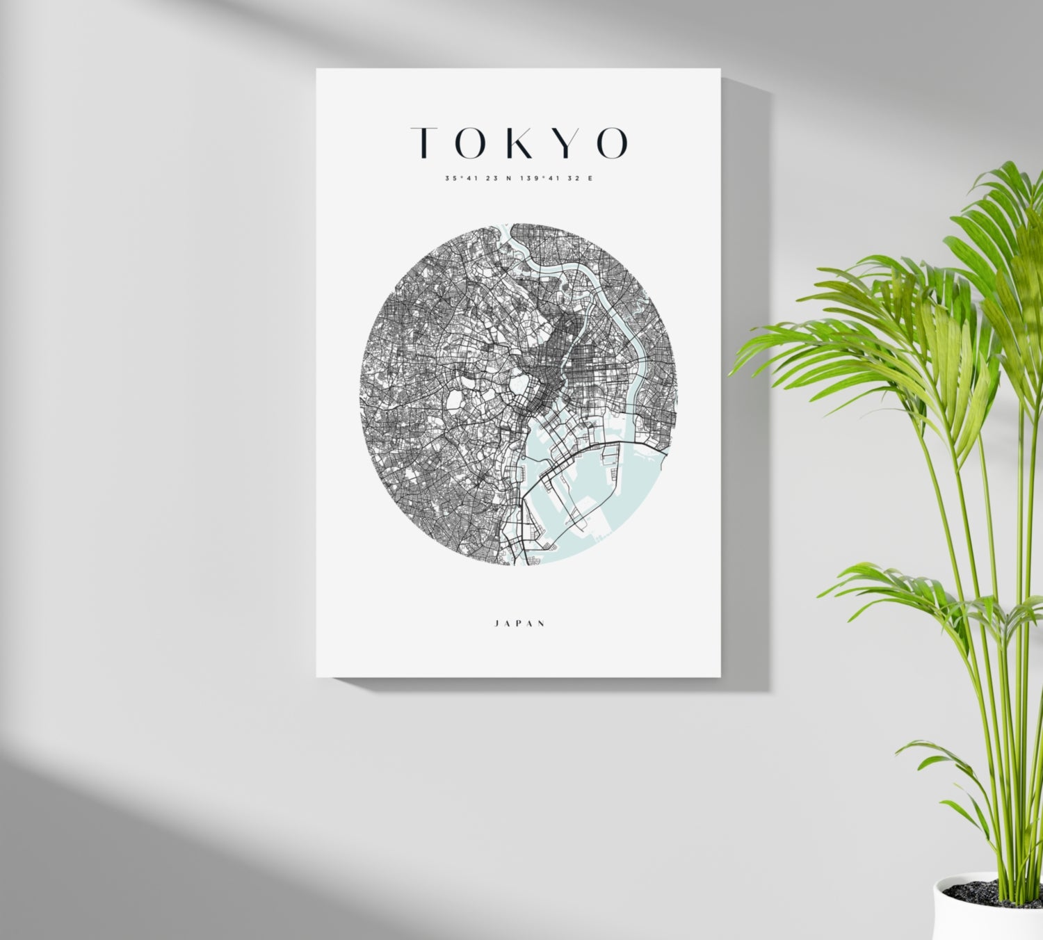 Tokyo V2 Aluminum Print.