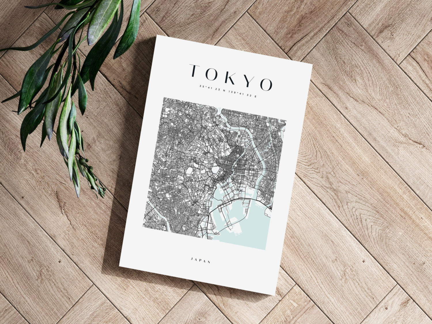 Tokyo V3 Aluminum Print.