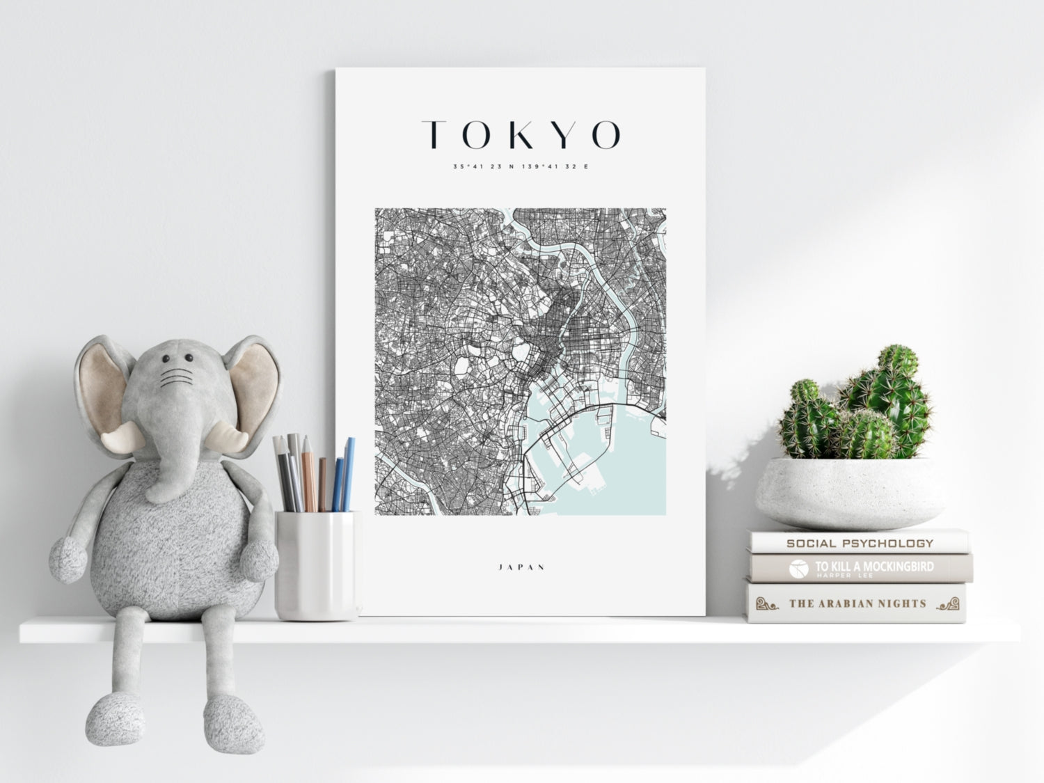 Tokyo V3 Aluminum Print.