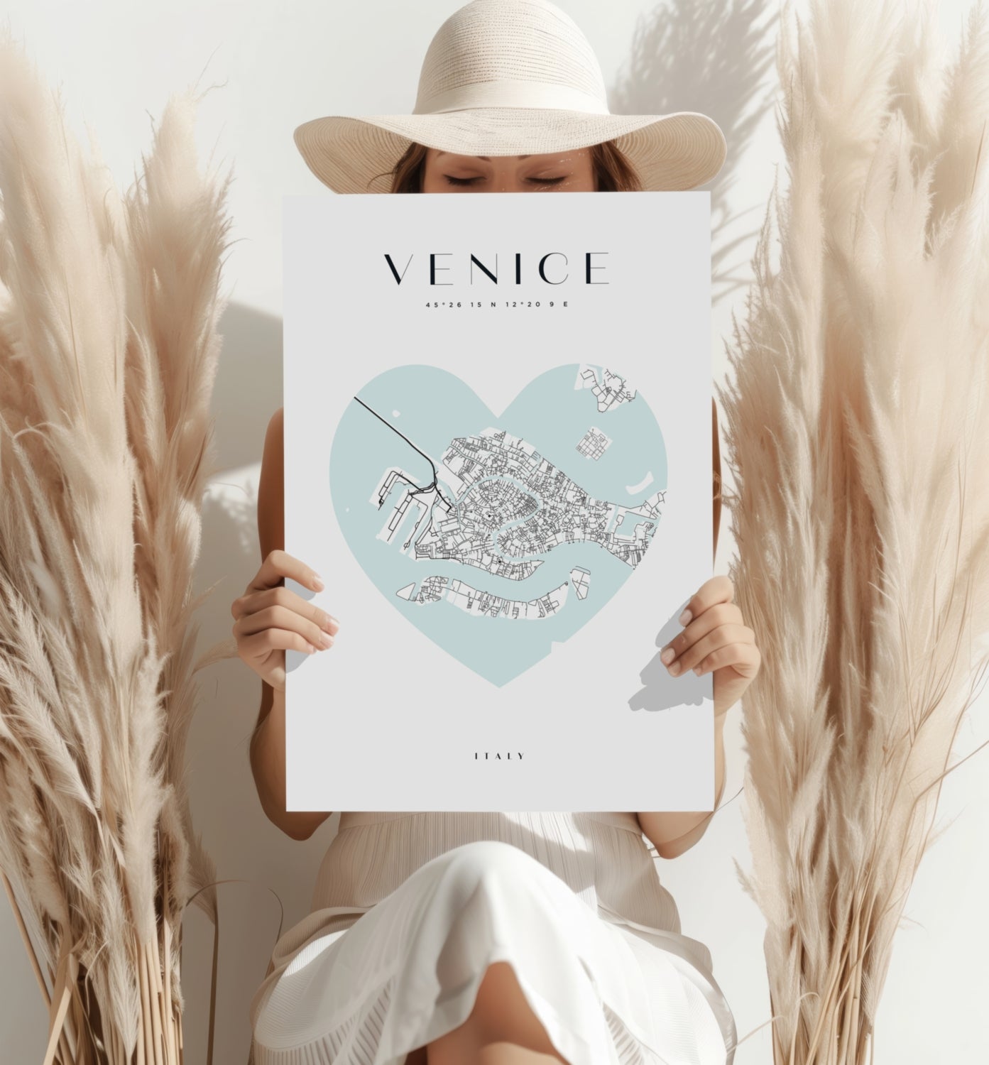 Venice V1 Aluminum Print.