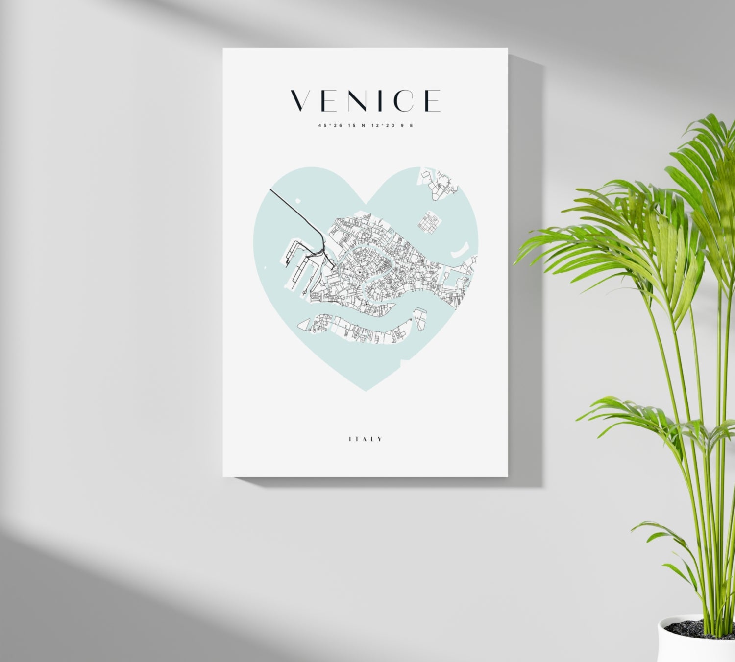 Venice V1 Aluminum Print.