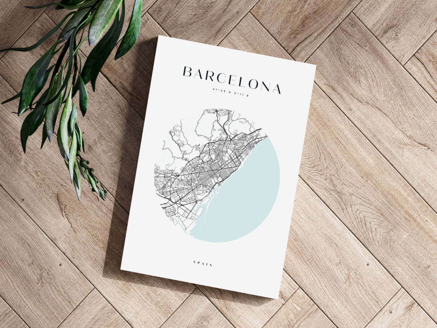 Barcelona V2 Aluminum Print.