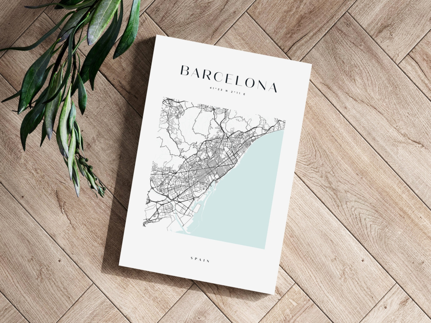 Barcelona V3 Aluminum Print.
