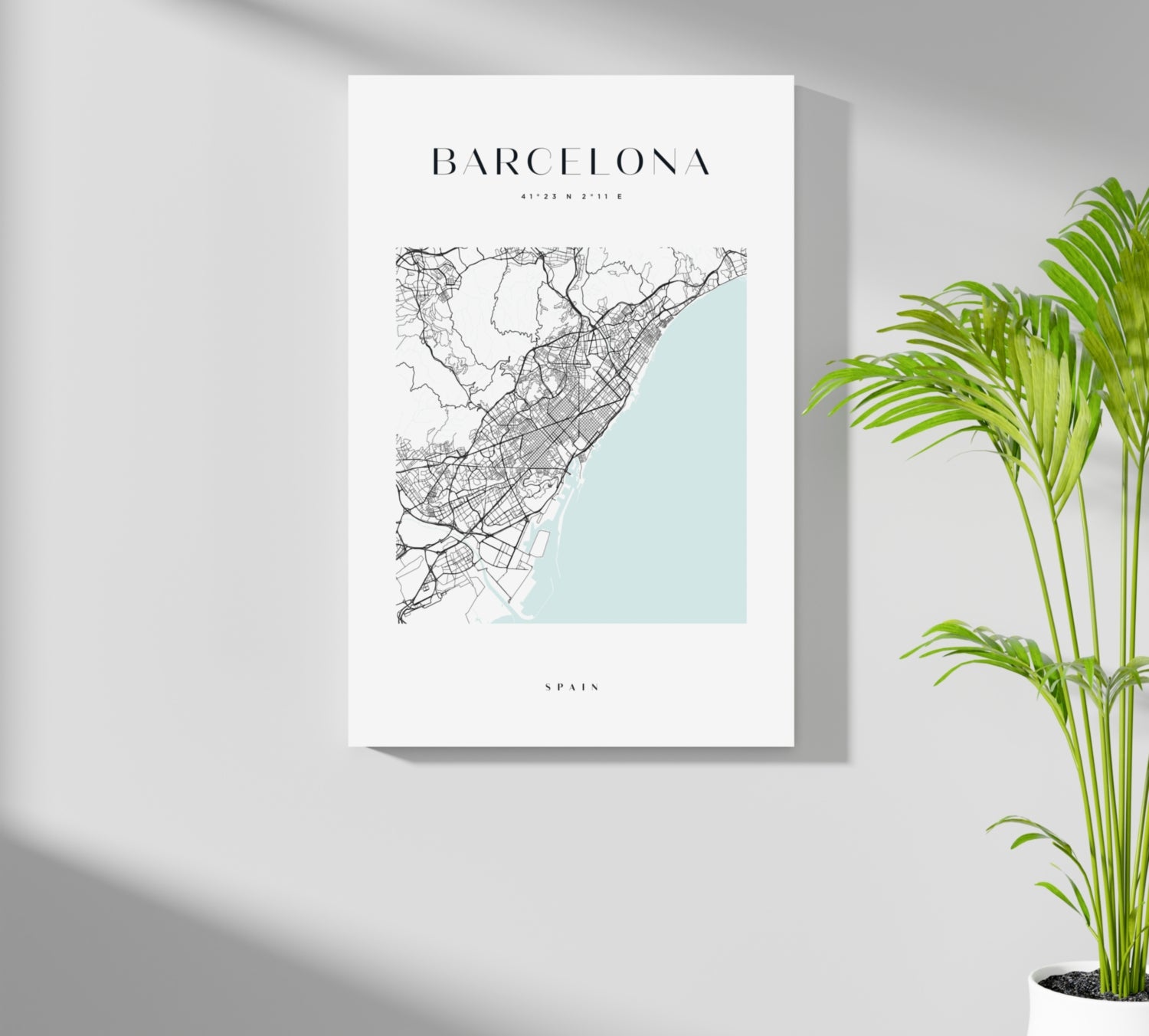 Barcelona V3 Aluminum Print.