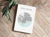 Singapore V2 Aluminum Print.