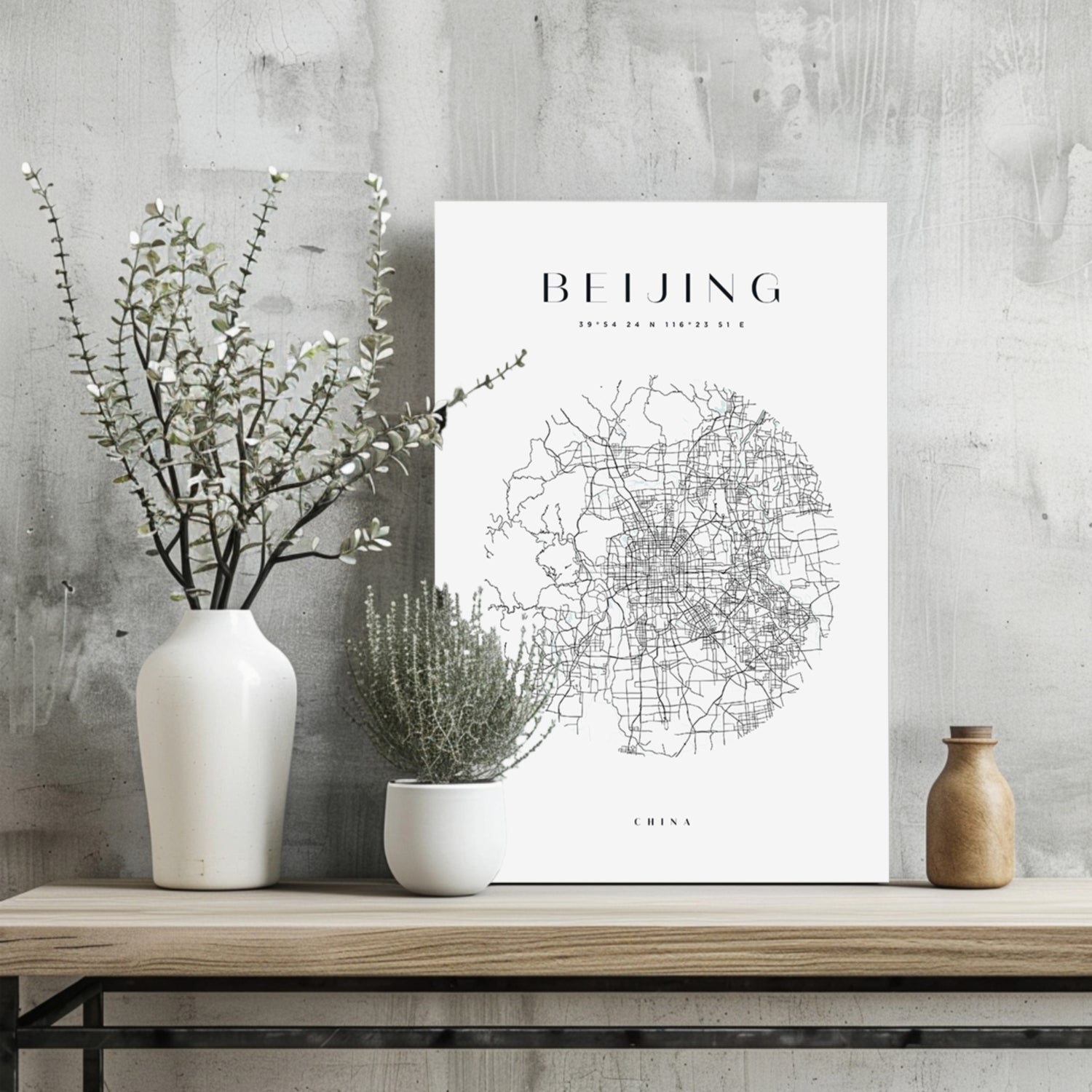 Beijing V2 Aluminum Print.