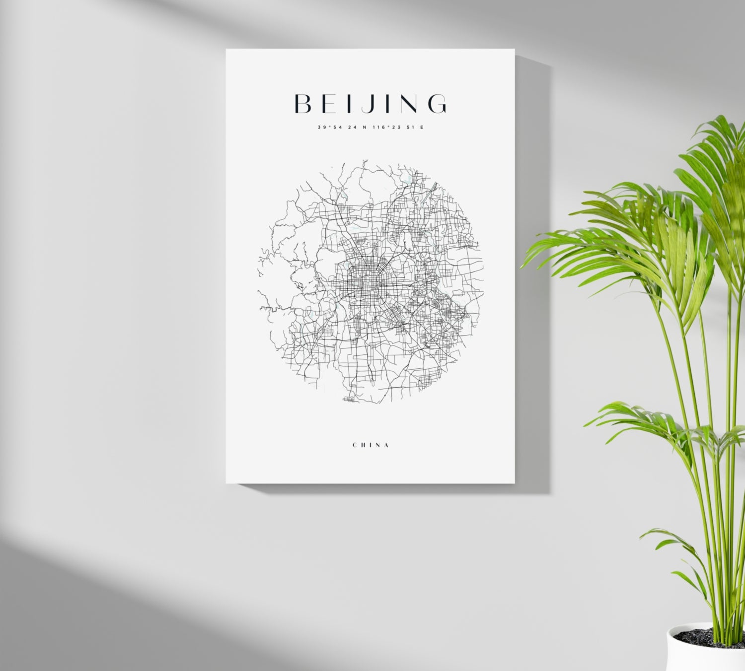 Beijing V2 Aluminum Print.