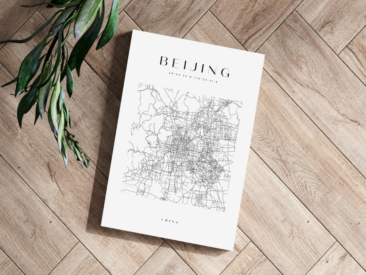 Beijing V3 Aluminum Print.