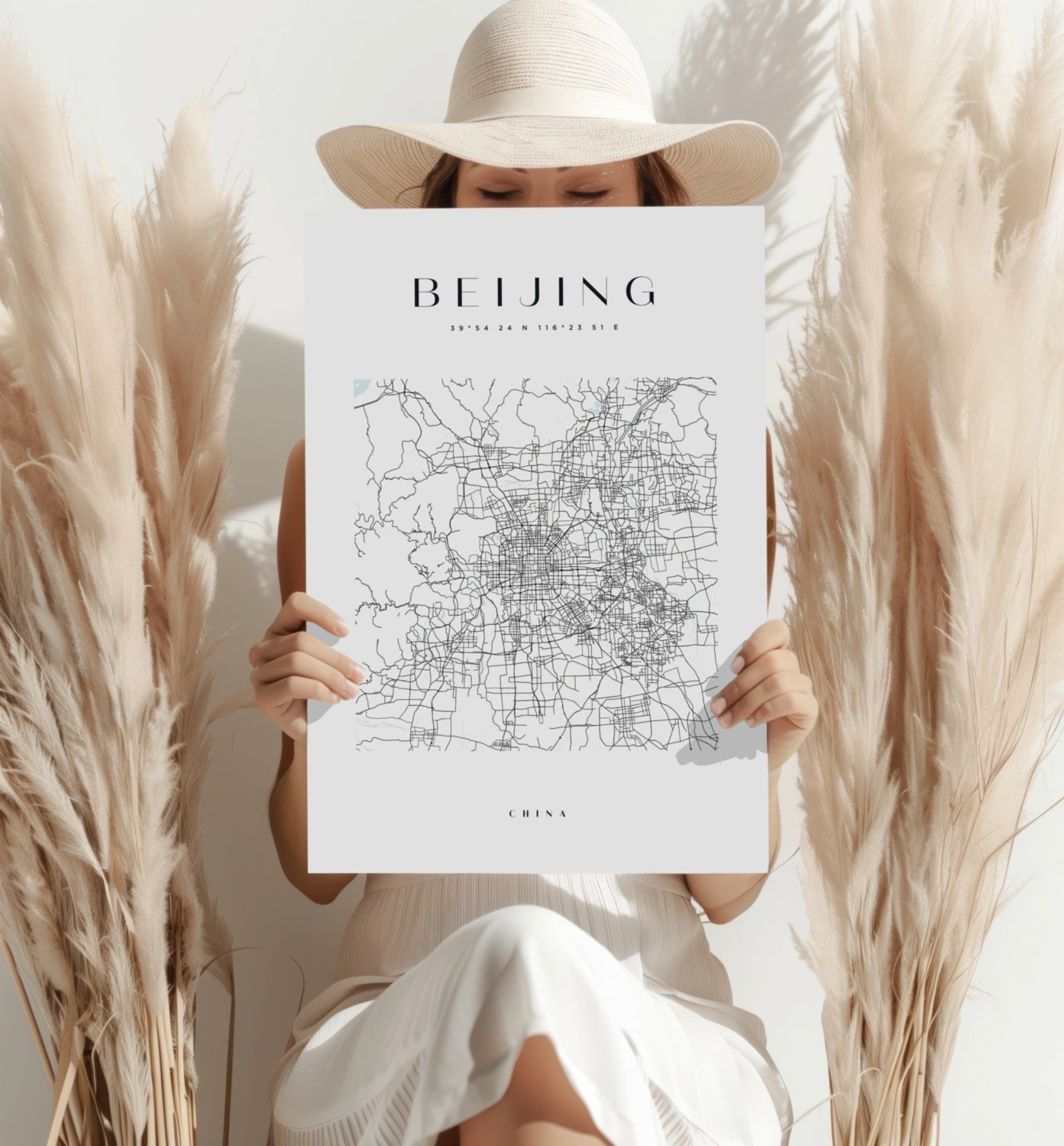 Beijing V3 Aluminum Print.