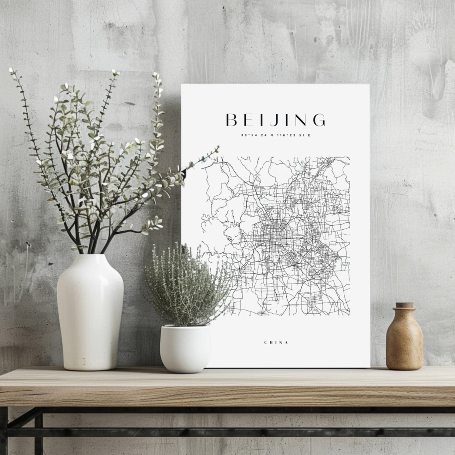 Beijing V3 Aluminum Print.