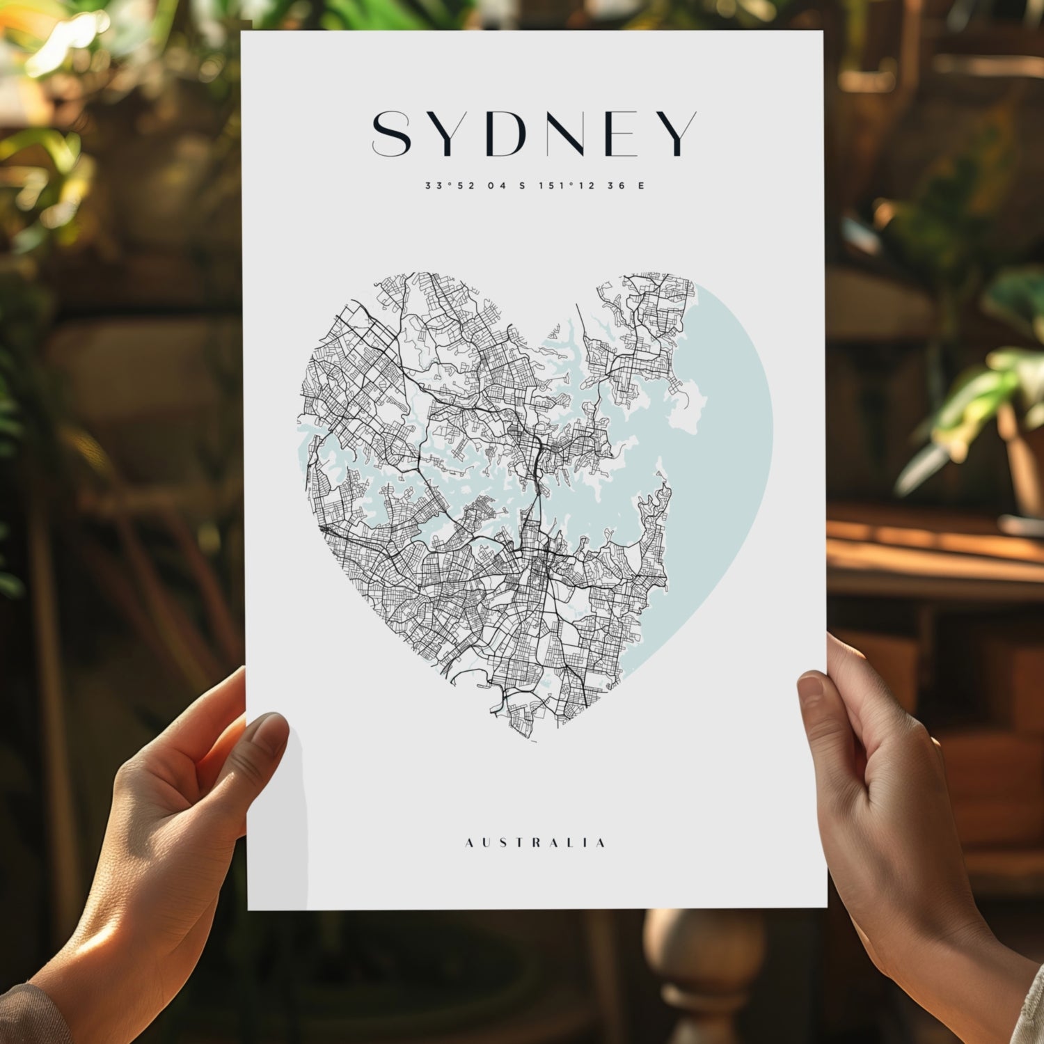 Sydney V1 Aluminum Print.