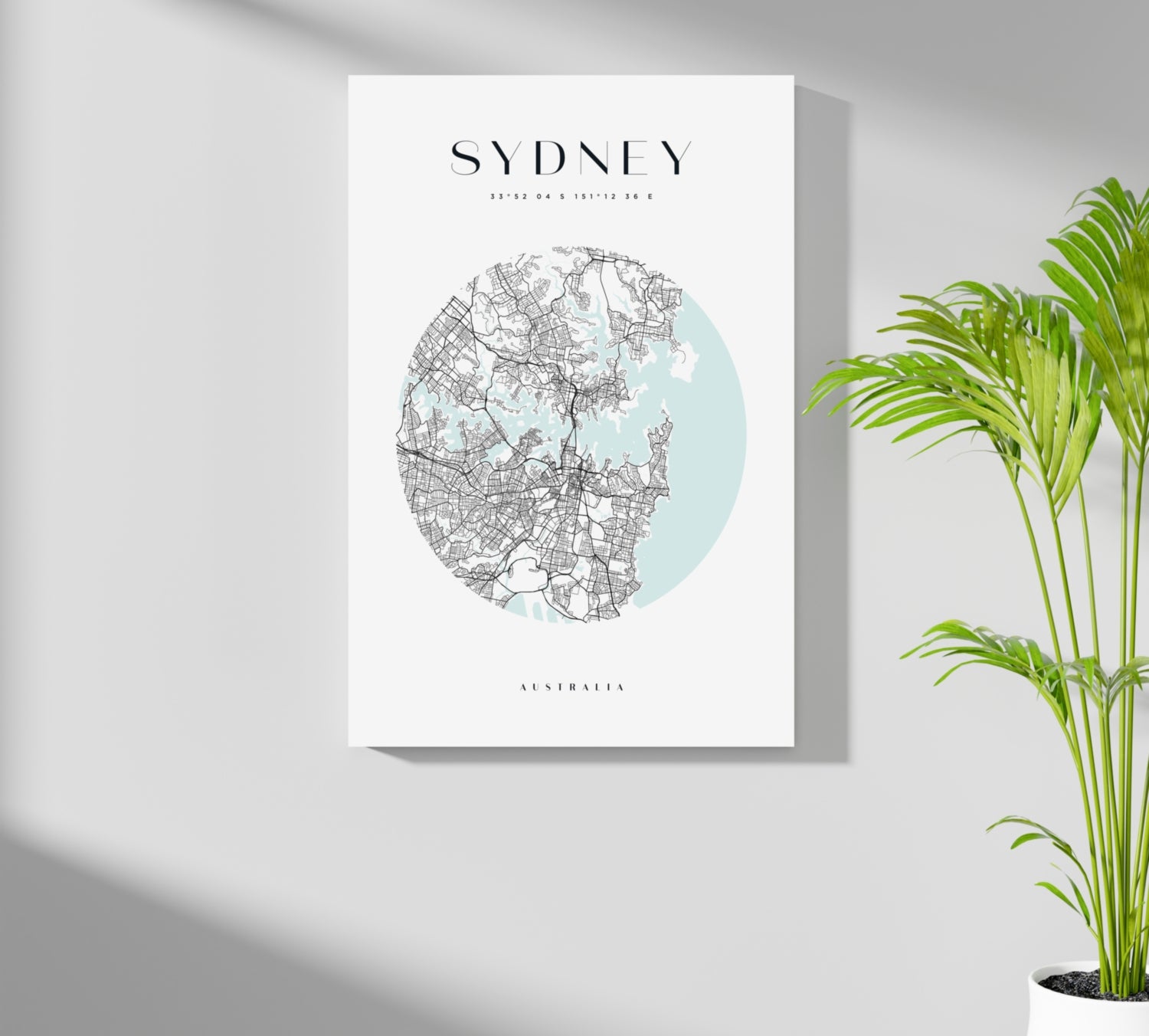 Sydney V2 Aluminum Print.