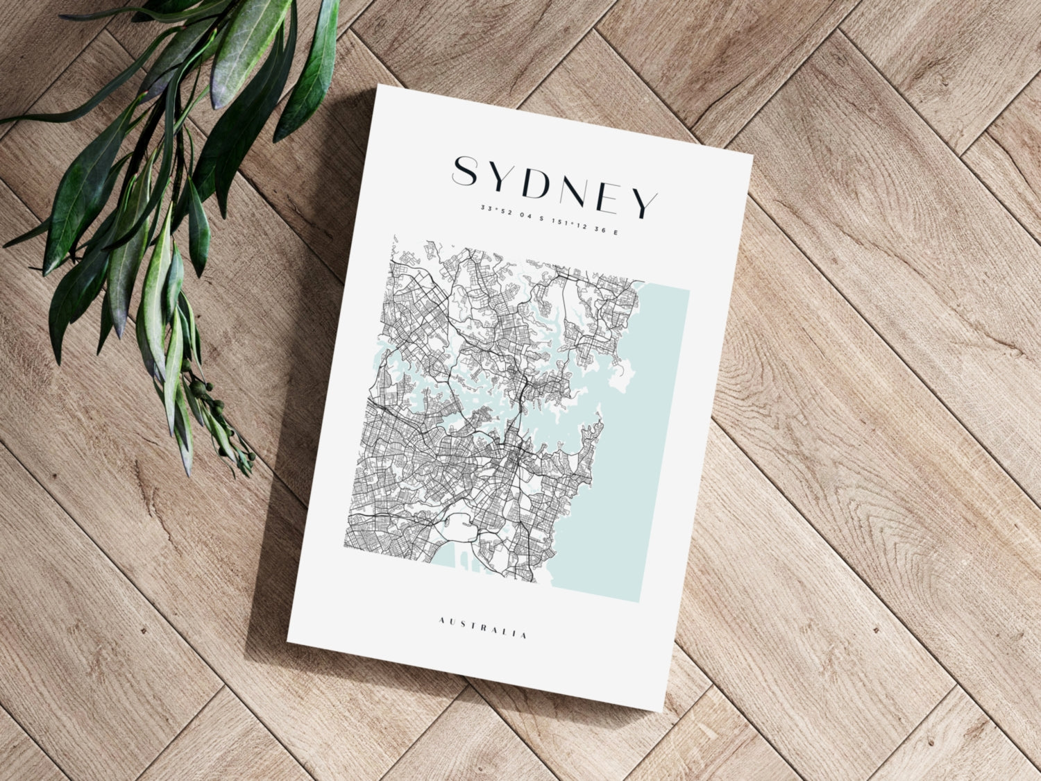 Sydney V3 Aluminum Print.