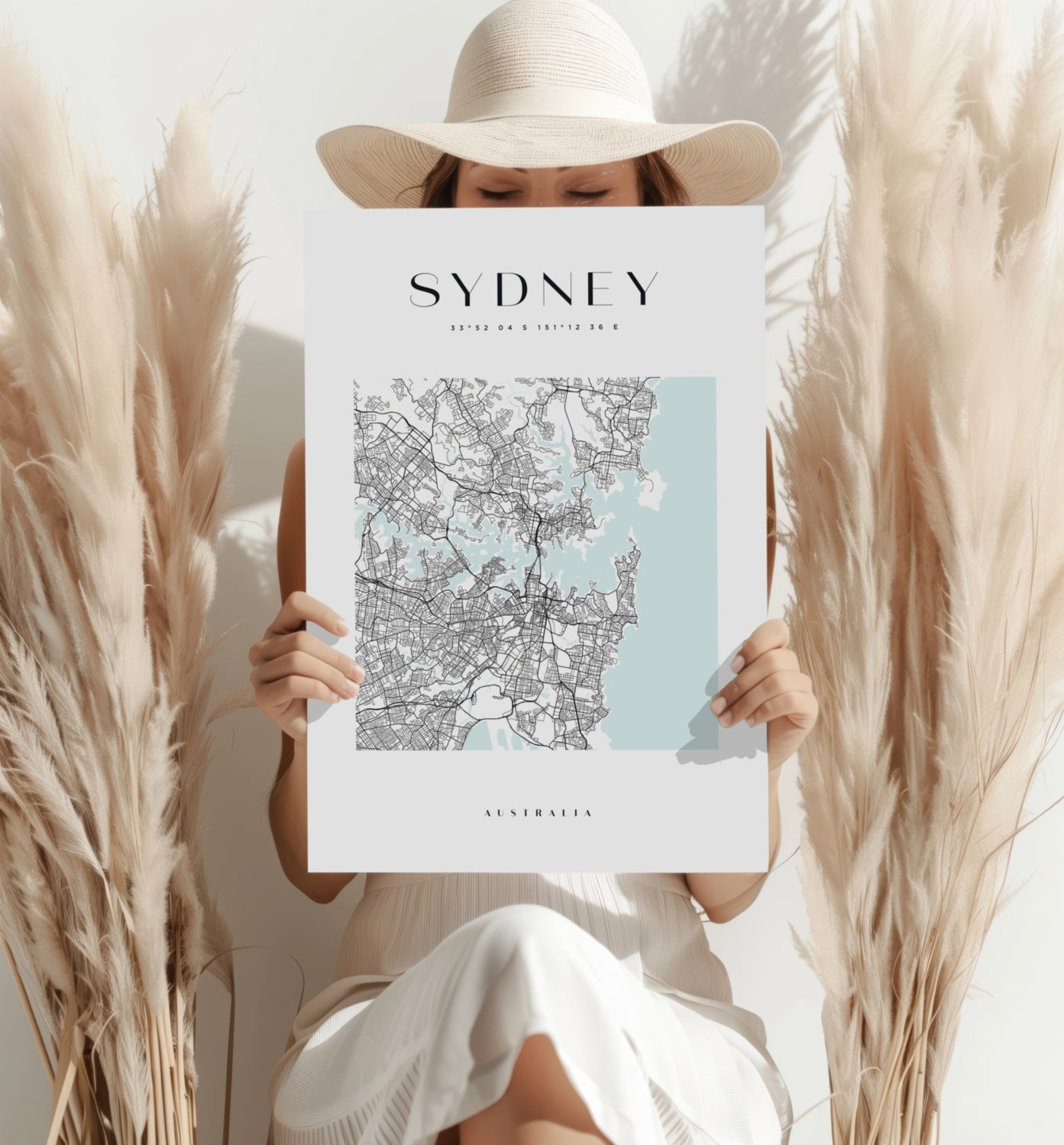 Sydney V3 Aluminum Print.