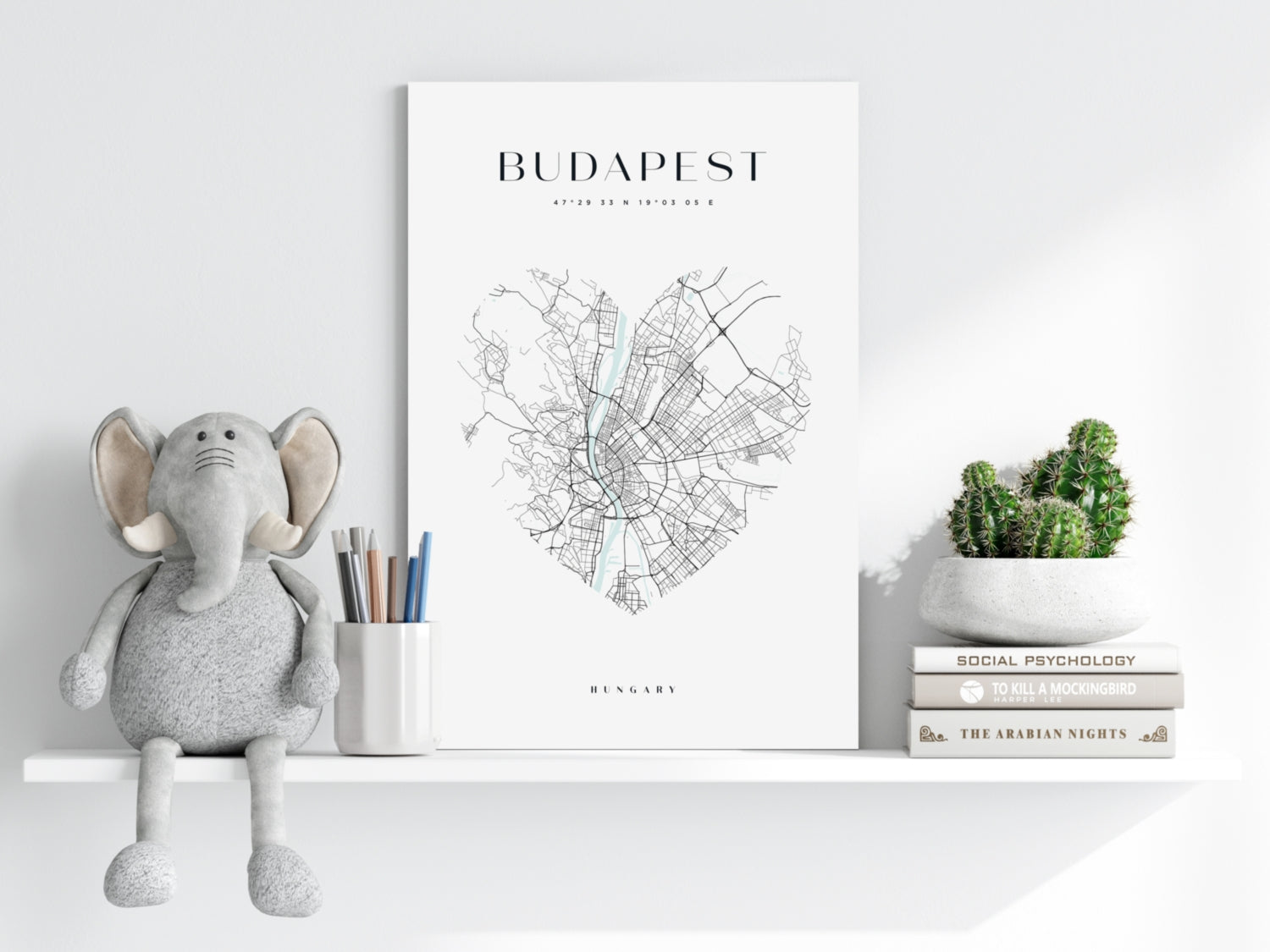 Budapest V1 Aluminum Print.