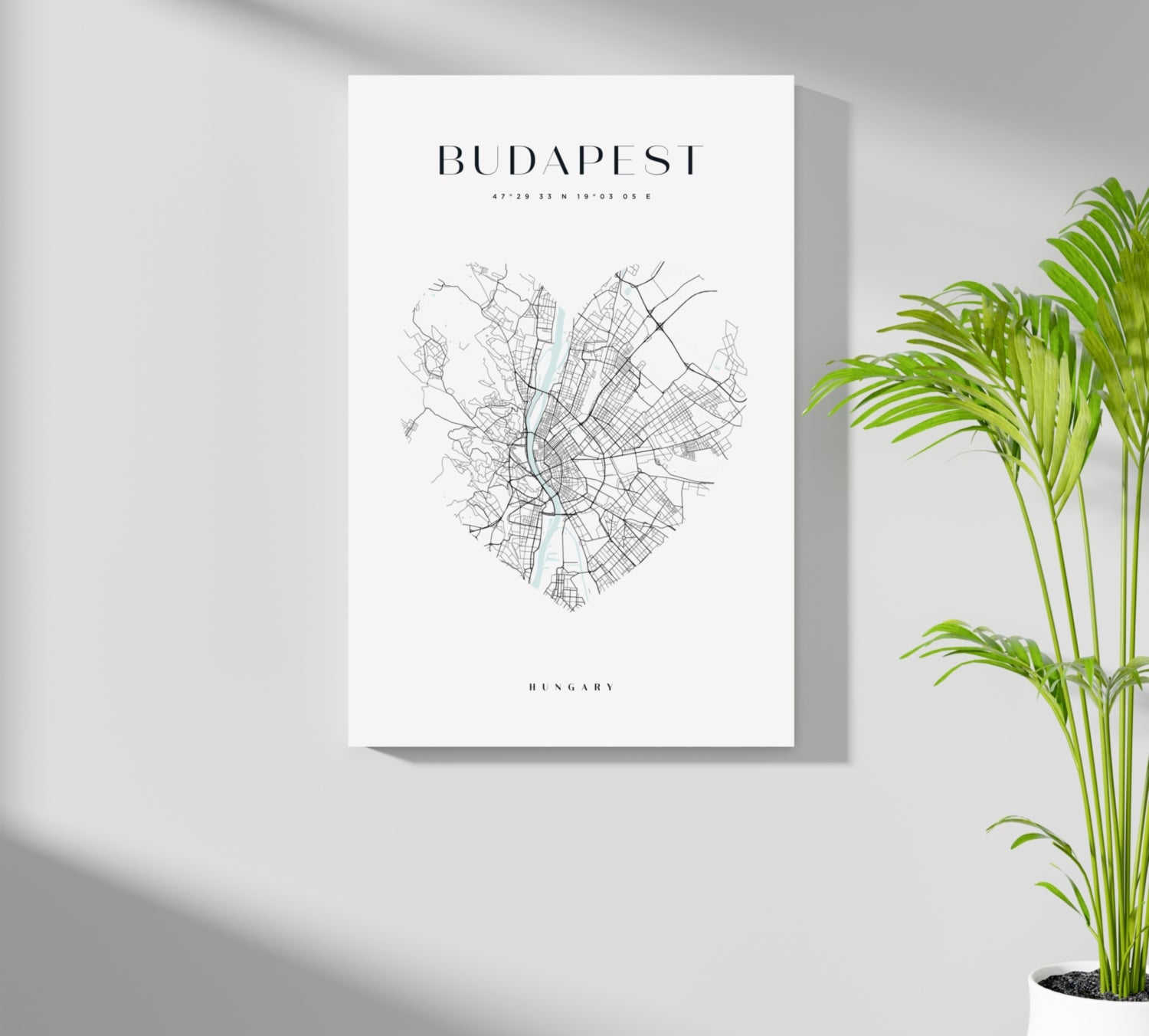 Budapest V1 Aluminum Print.