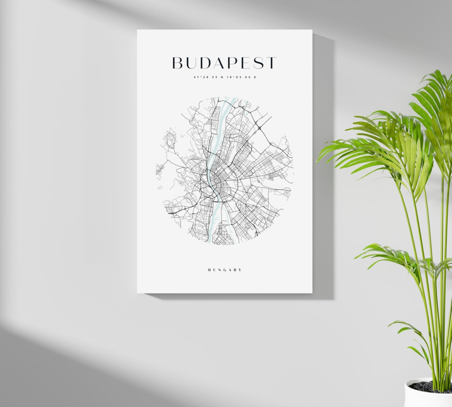 Budapest V2 Aluminum Print.