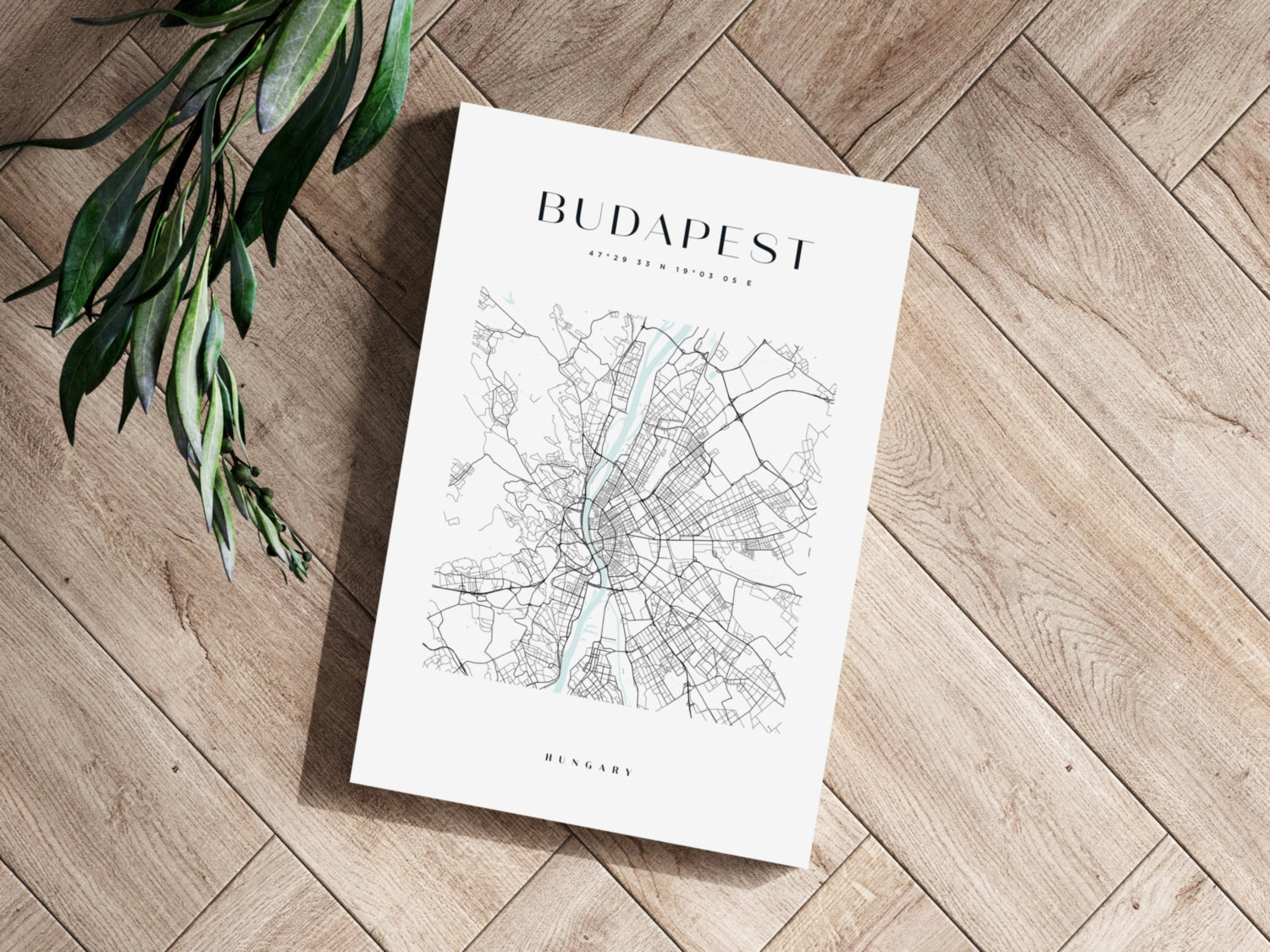 Budapest V3 Aluminum Print.