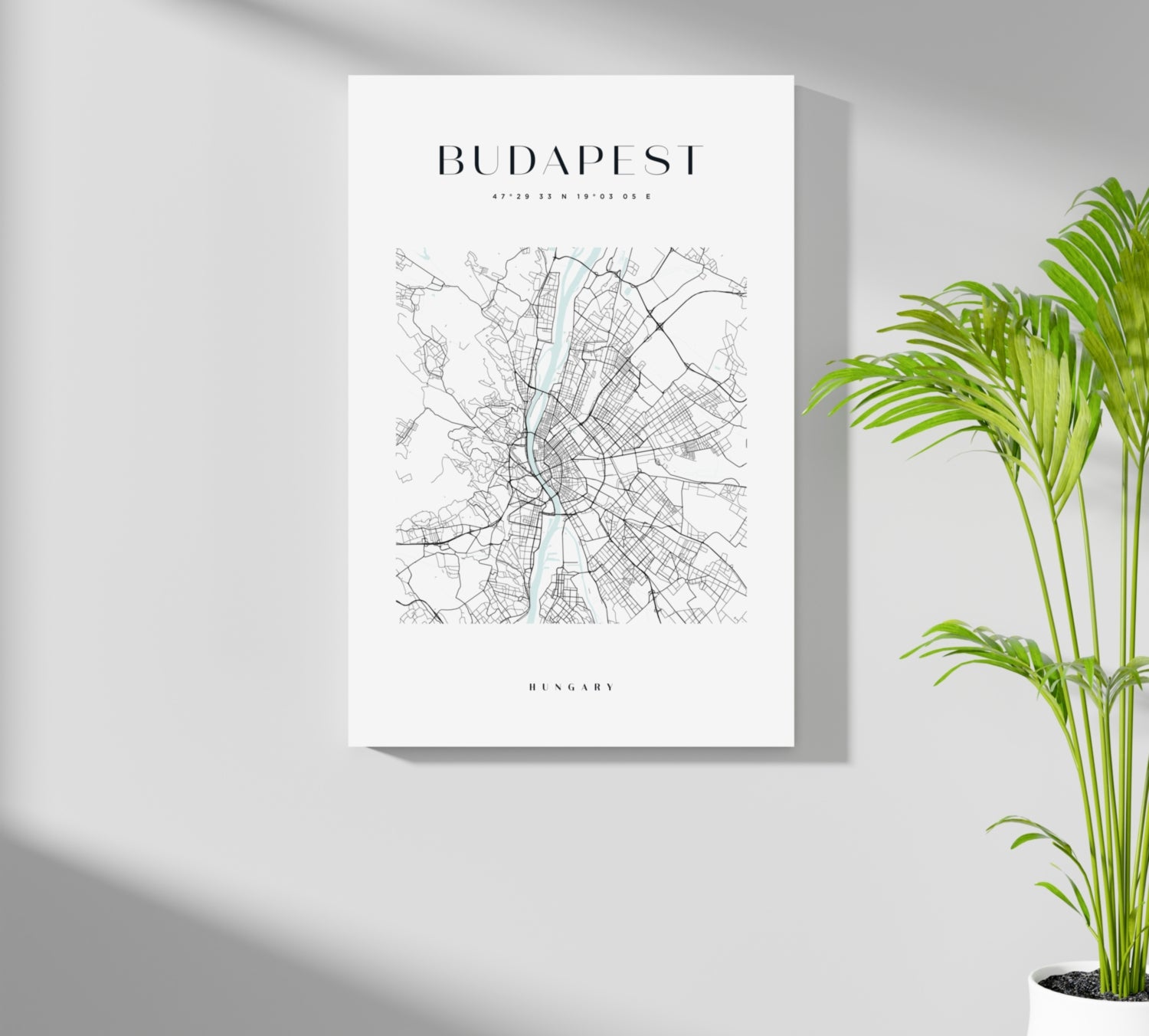 Budapest V3 Aluminum Print.