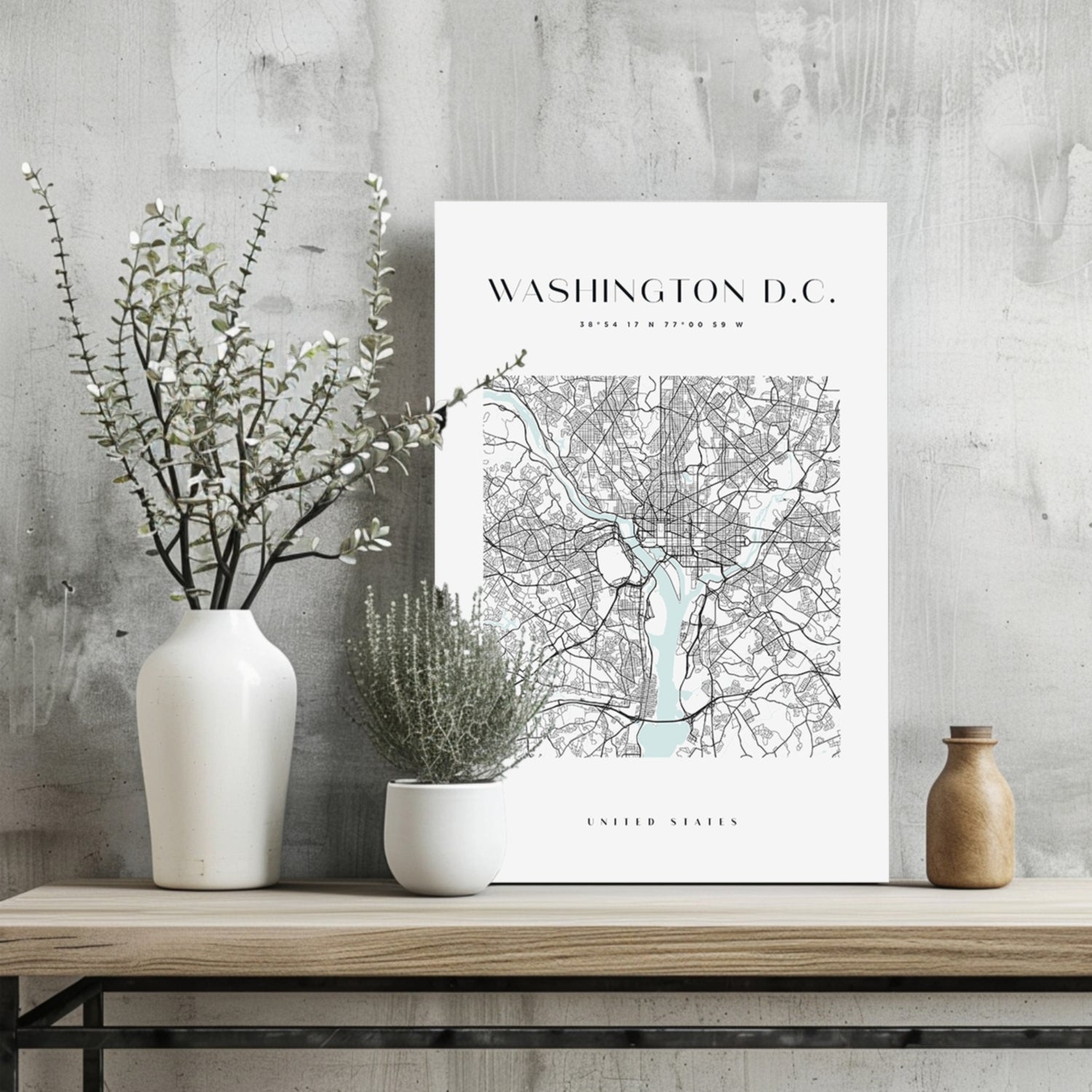 Washington V3 Aluminum Print.