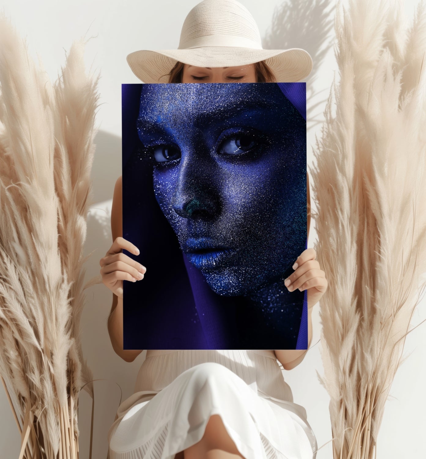 Woman Aluminum Print.