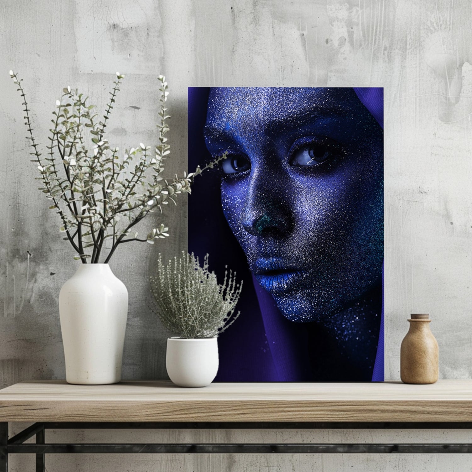 Woman Aluminum Print.