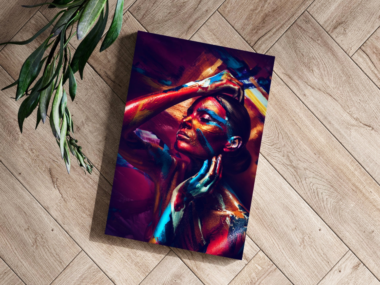 Woman Aluminum Print.