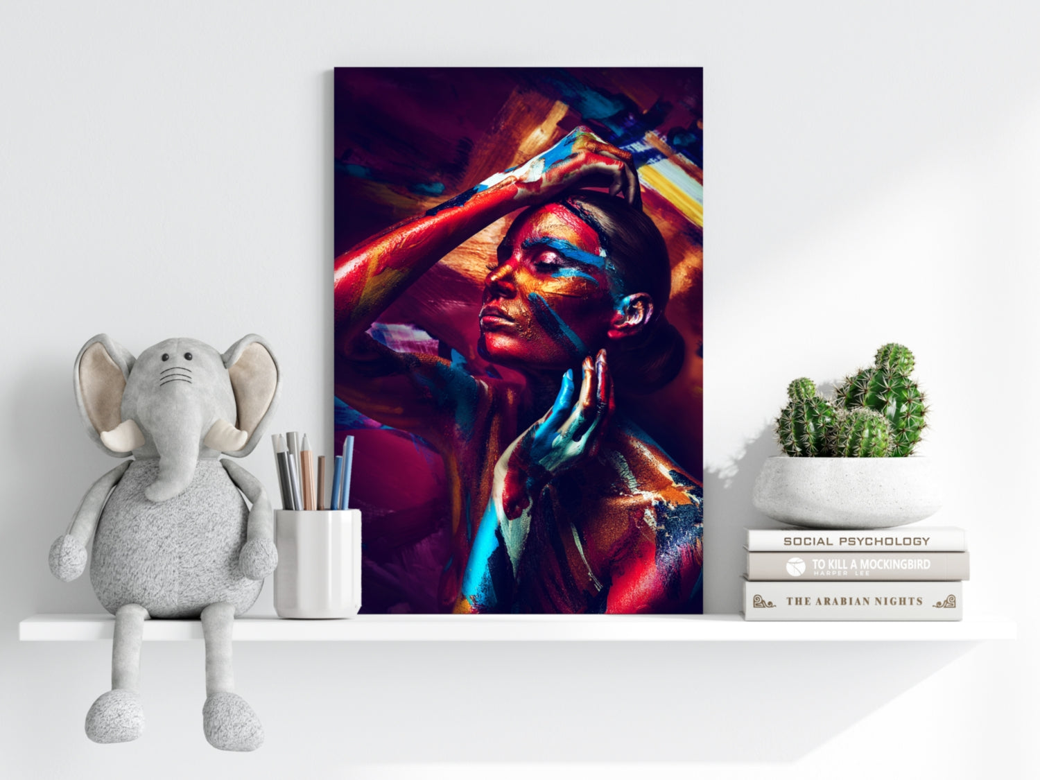 Woman Aluminum Print.