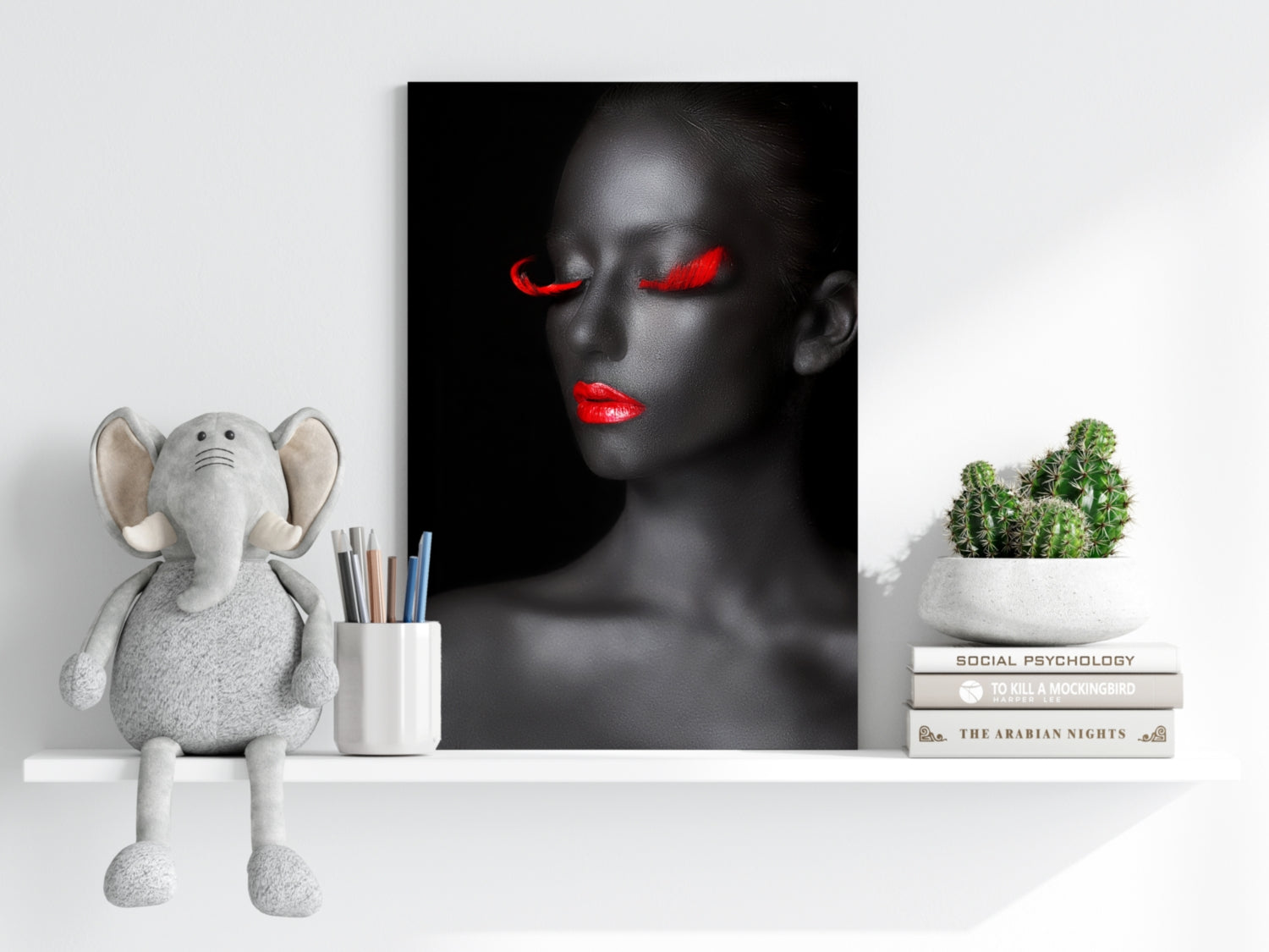 Woman Aluminum Print.