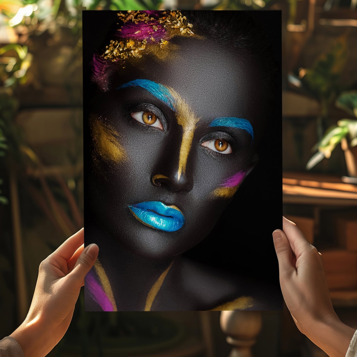 Woman Aluminum Print.