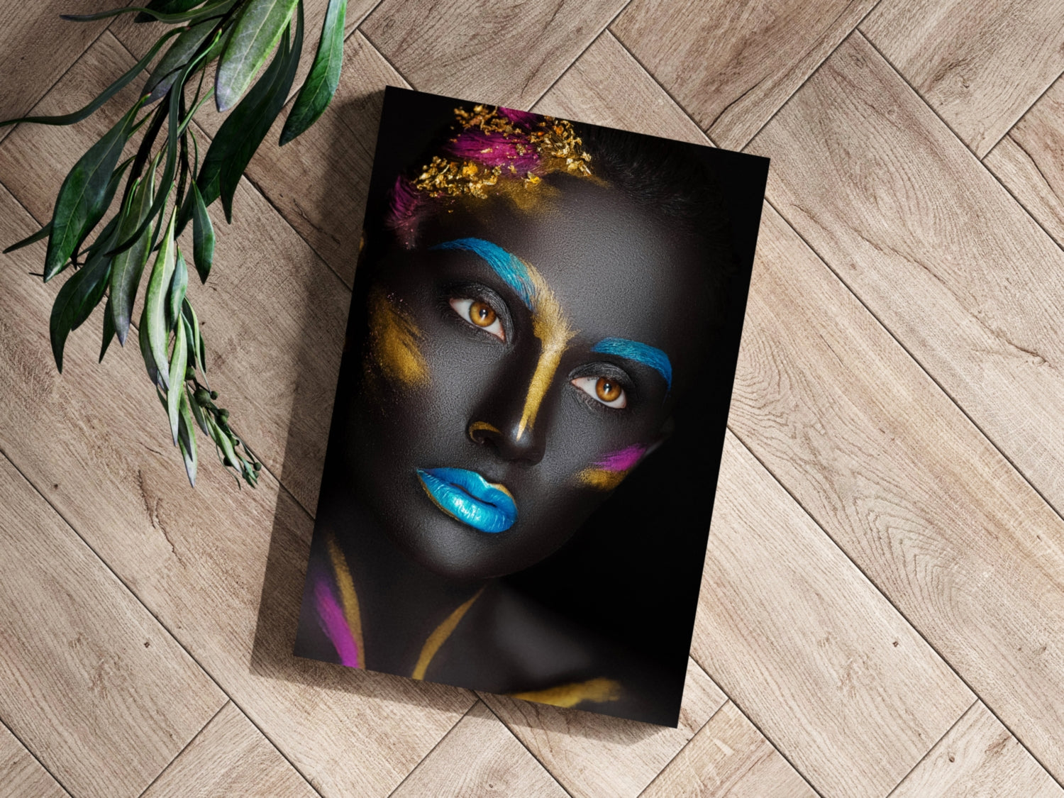 Woman Aluminum Print.