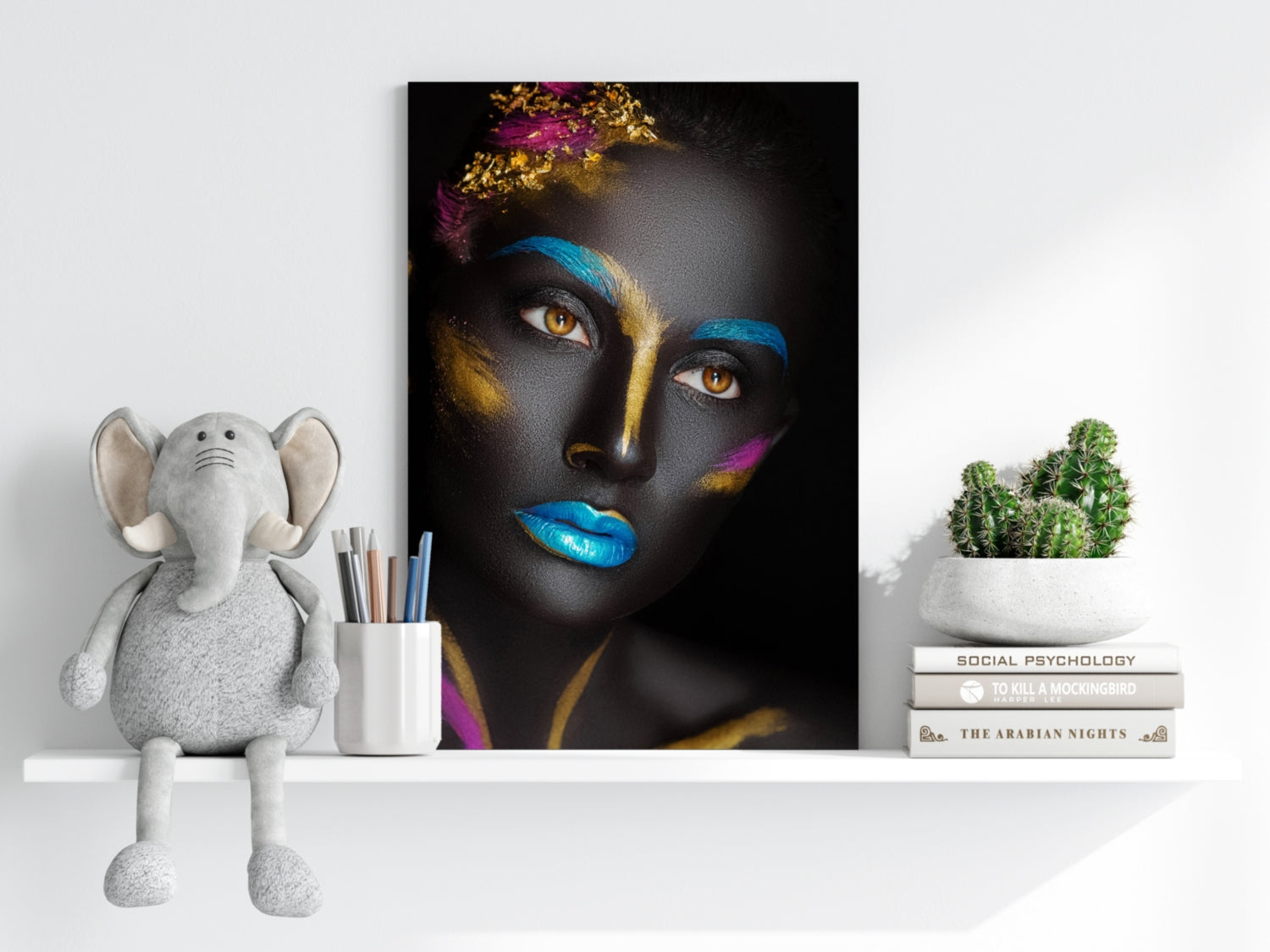 Woman Aluminum Print.