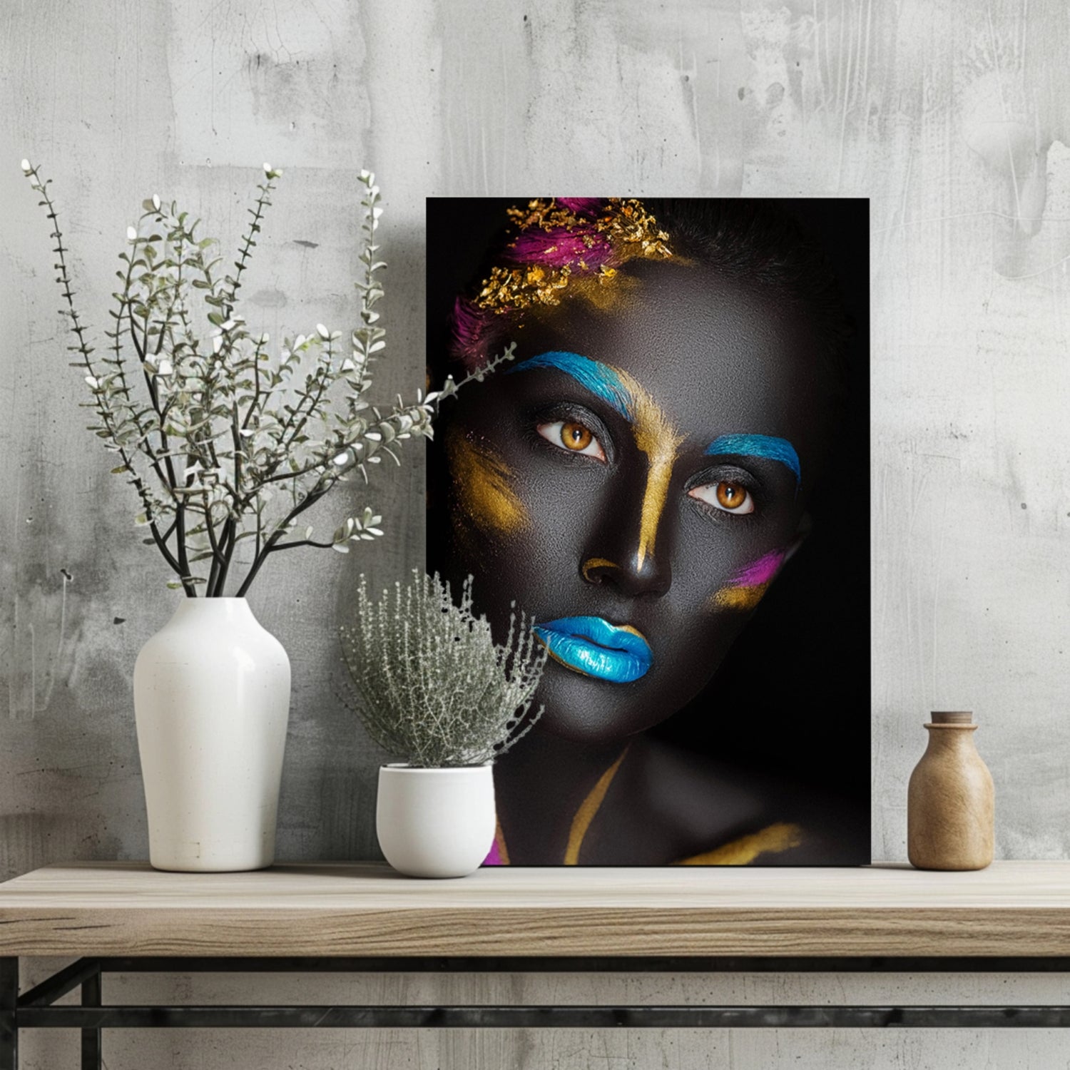 Woman Aluminum Print.