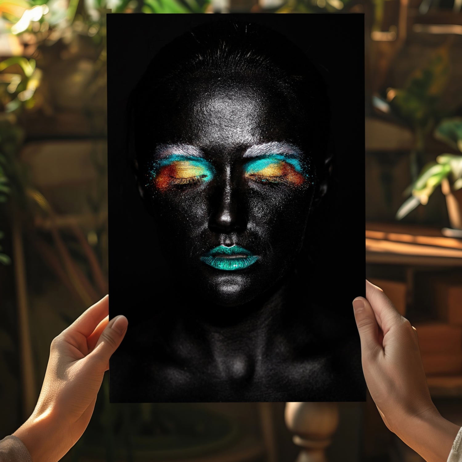 Woman Aluminum Print.