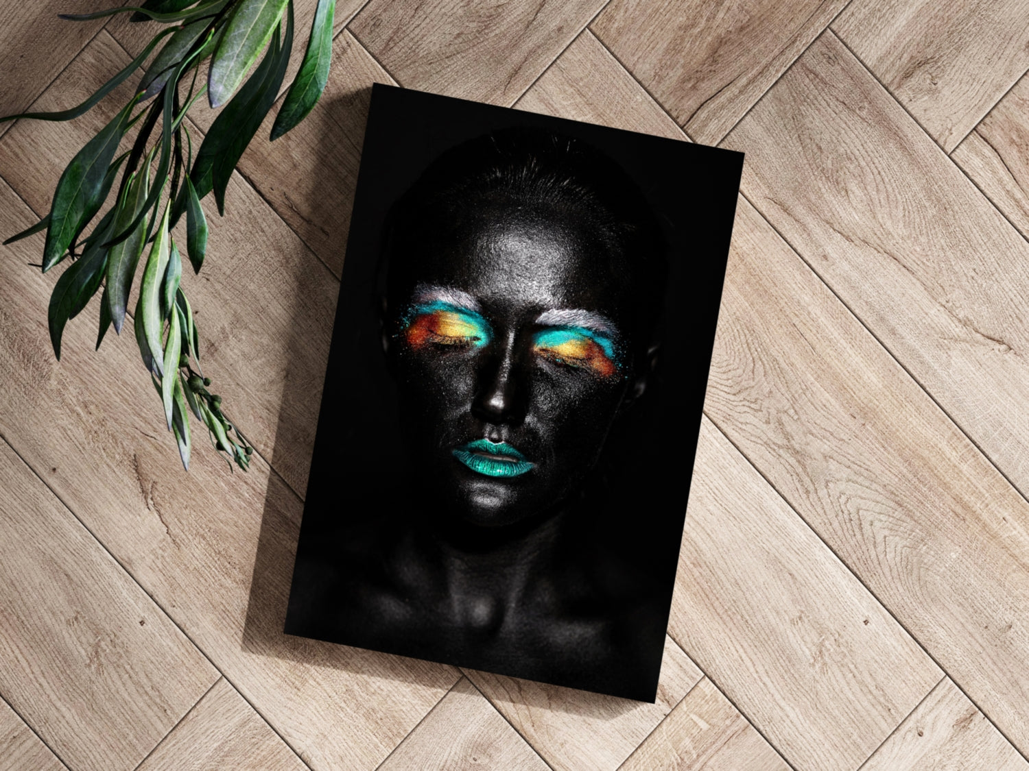 Woman Aluminum Print.