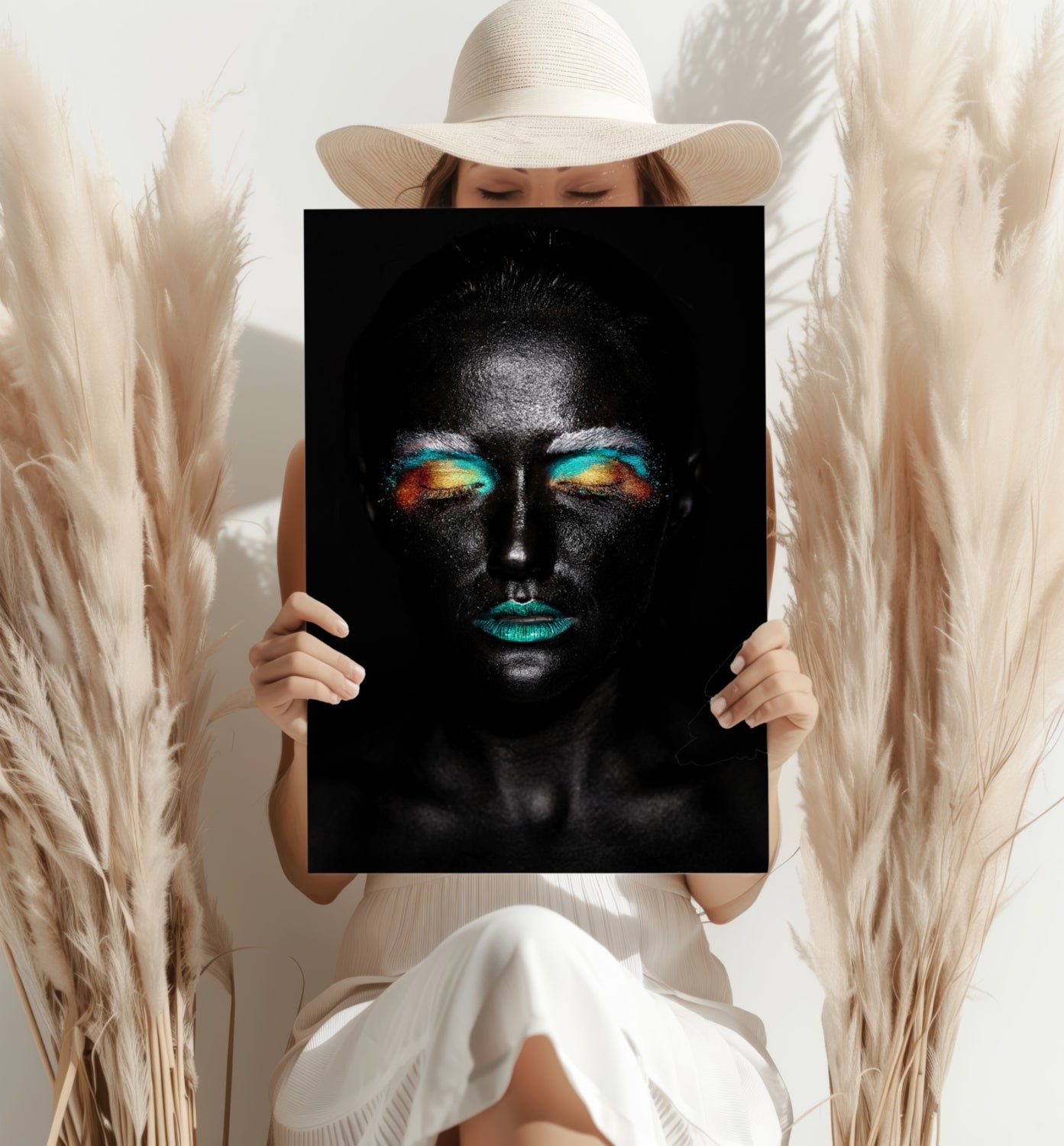 Woman Aluminum Print.