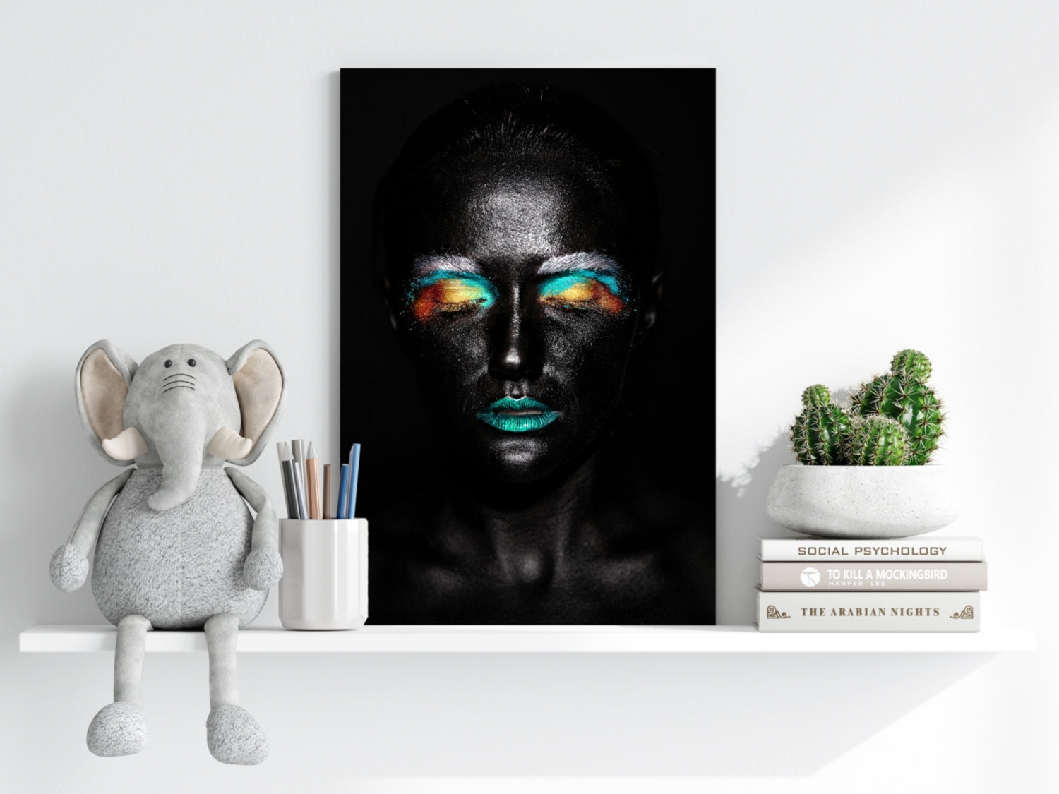 Woman Aluminum Print.