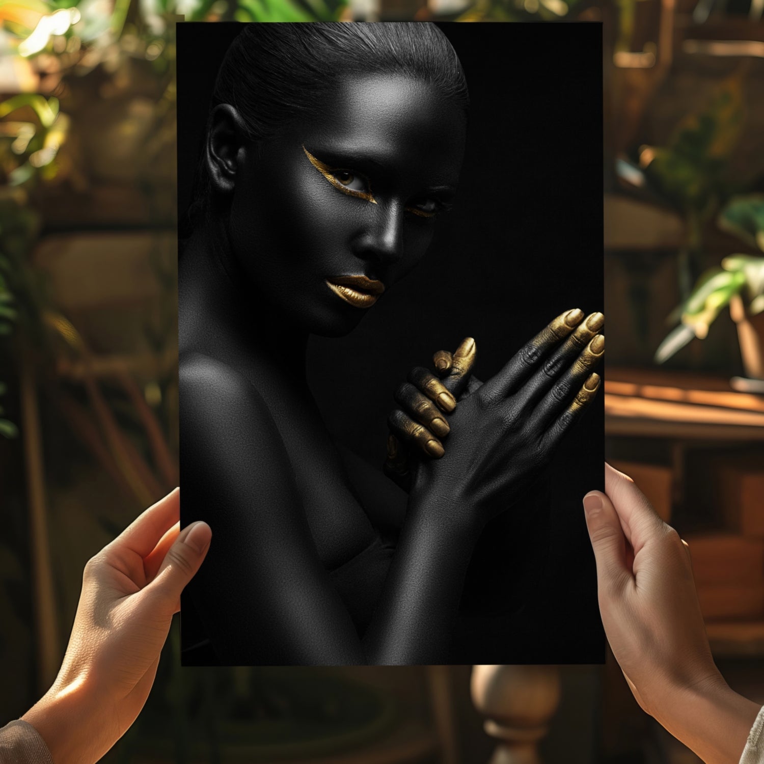 Woman Aluminum Print.