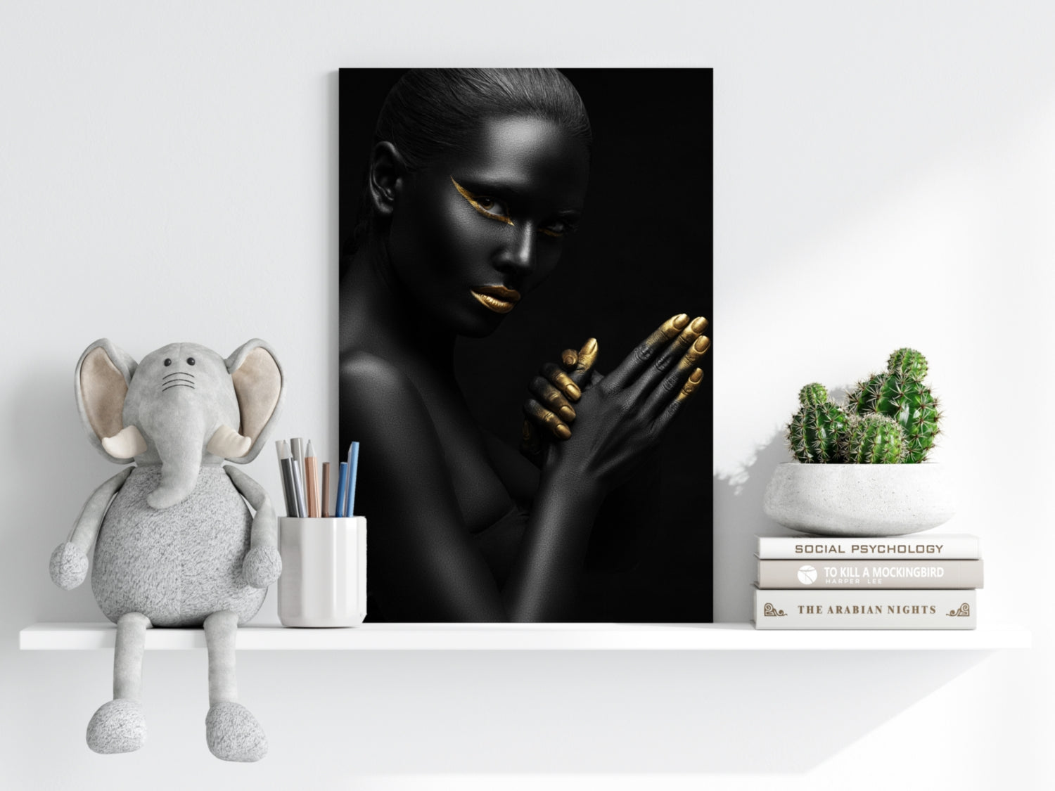 Woman Aluminum Print.