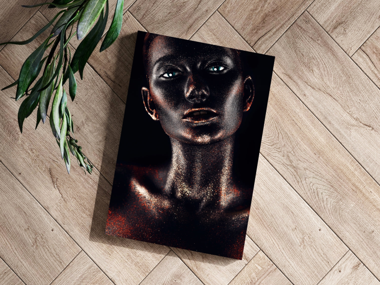 Woman Aluminum Print.