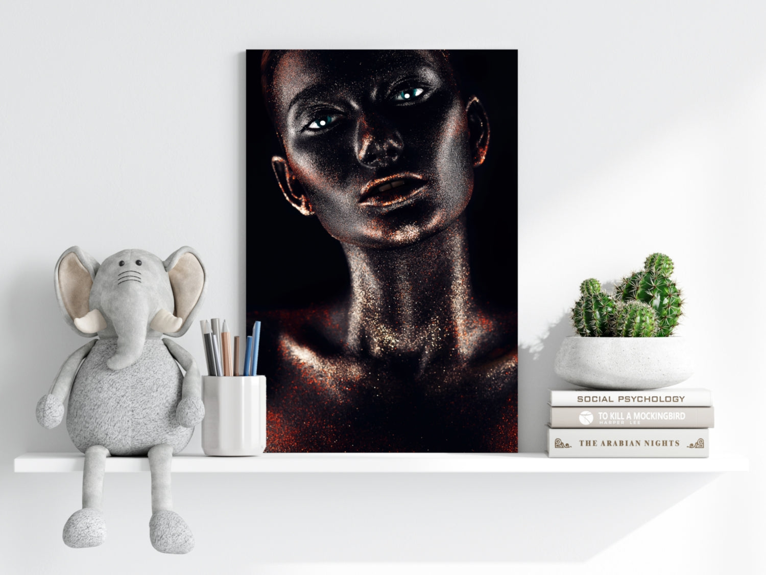 Woman Aluminum Print.