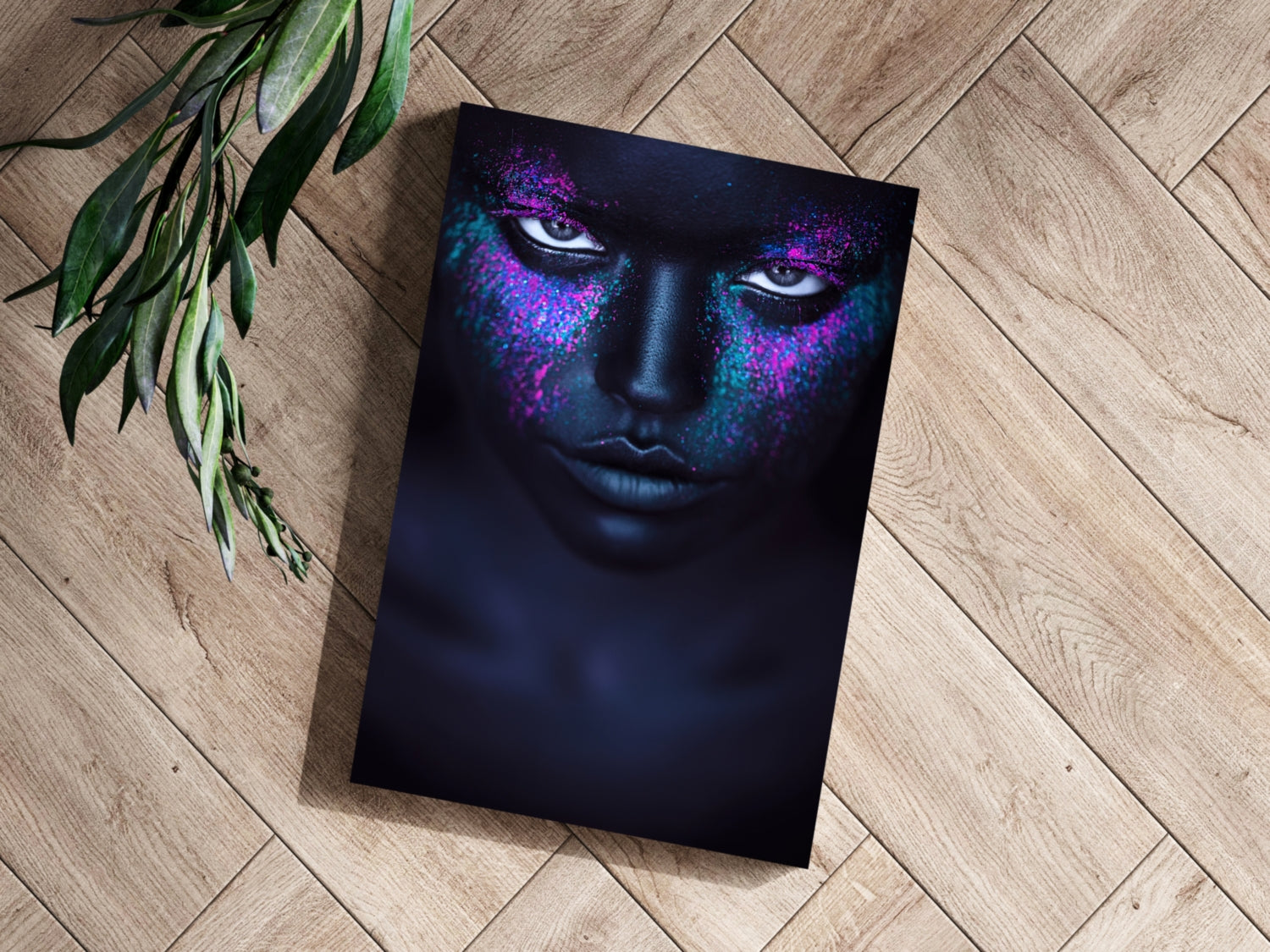 Woman Aluminum Print.