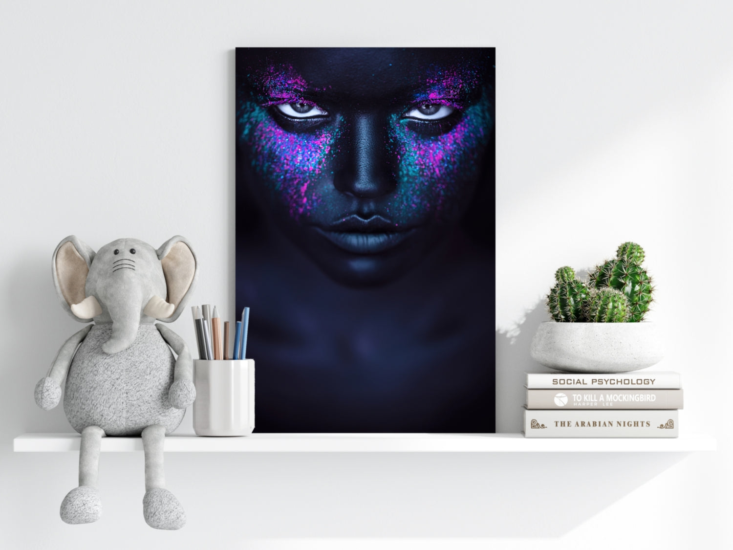 Woman Aluminum Print.