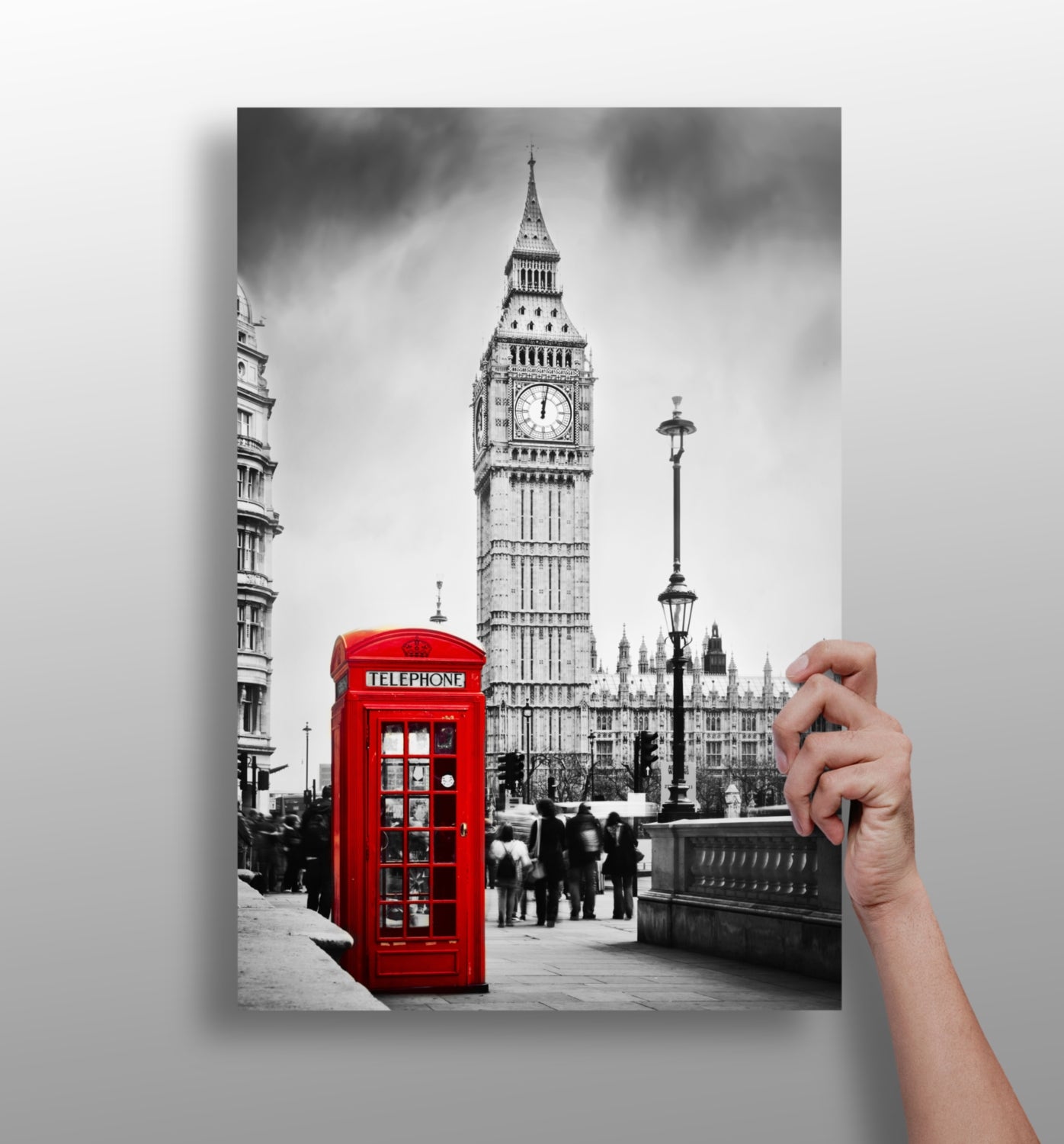 London Aluminum Print.