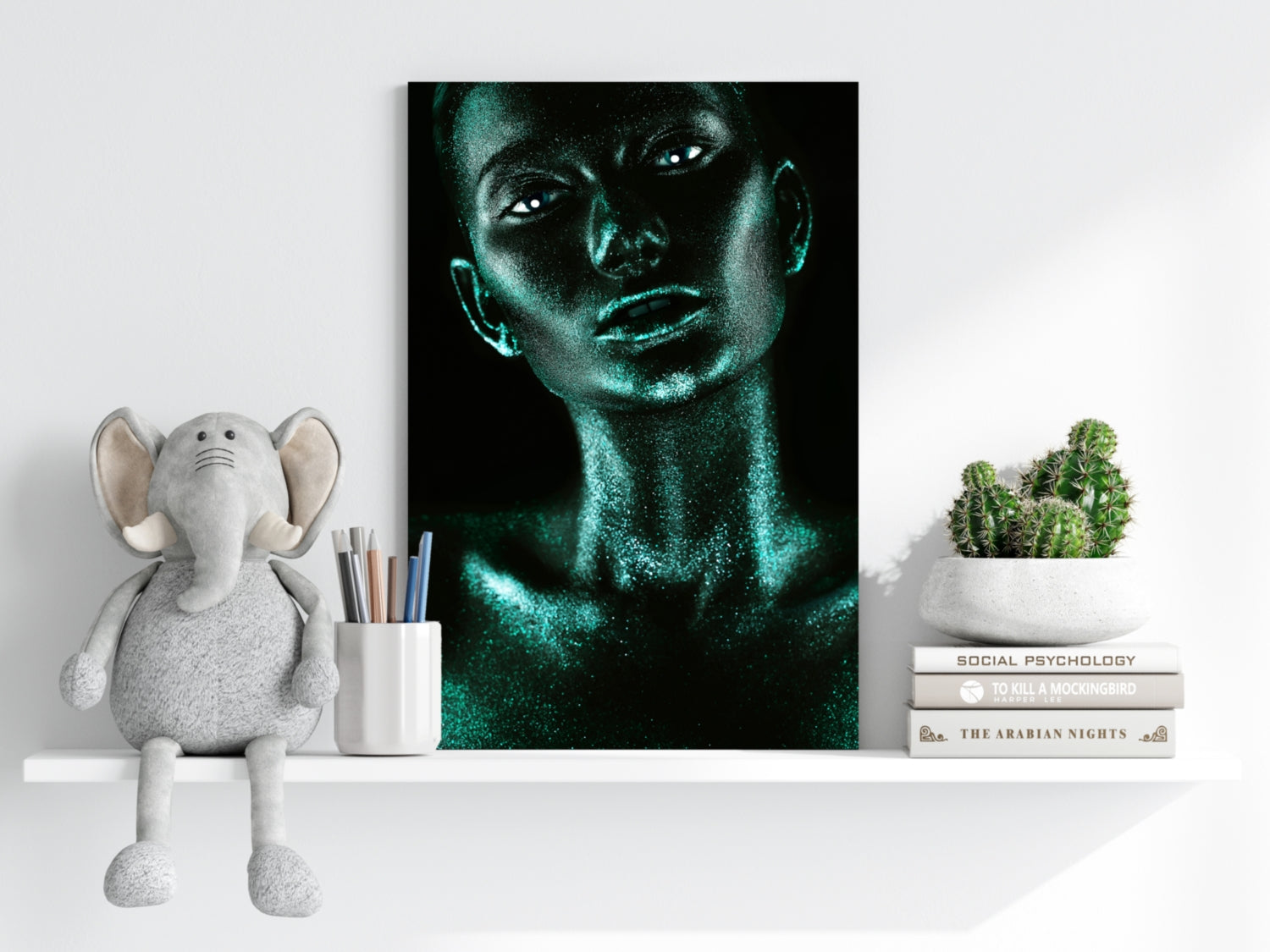 Woman Aluminum Print.