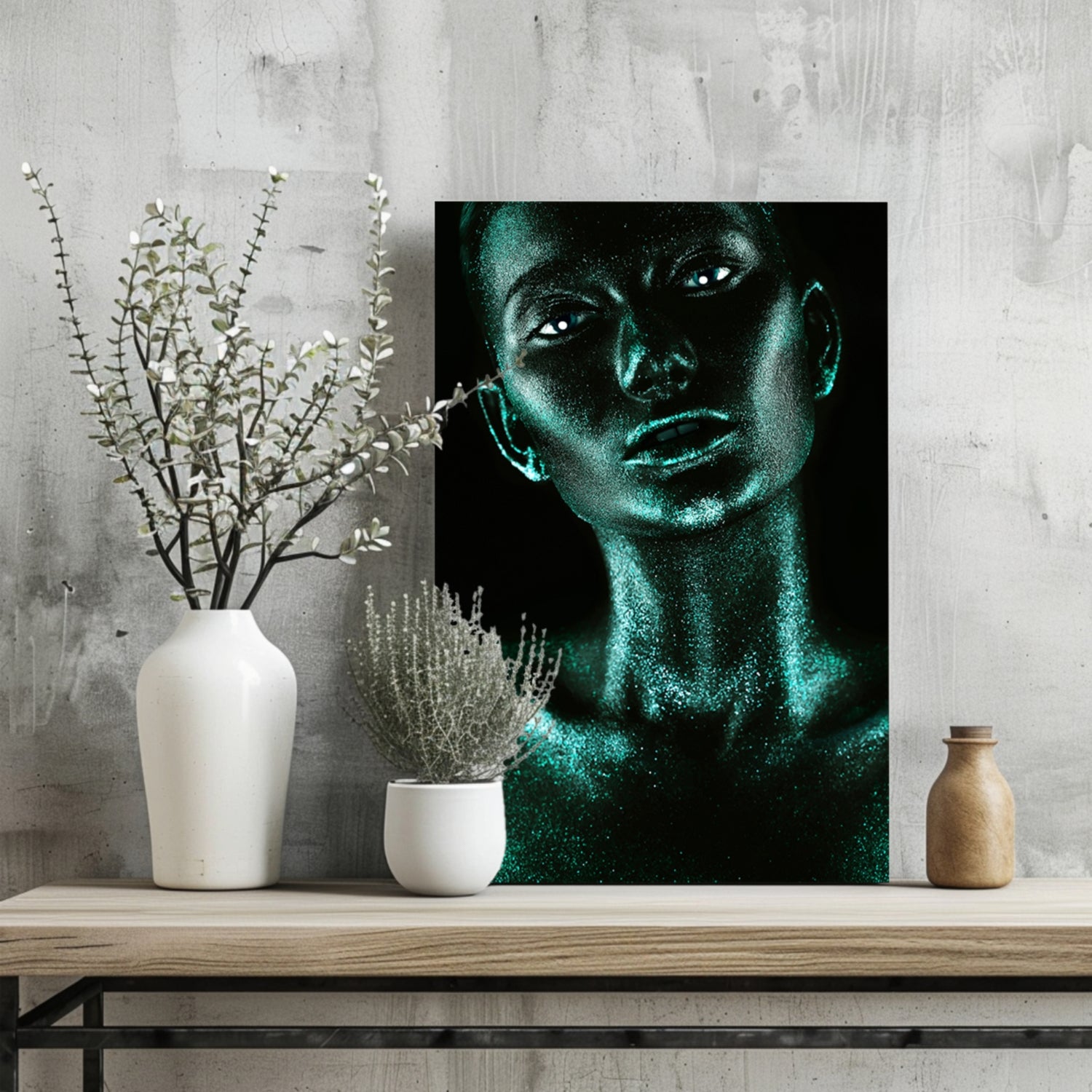 Woman Aluminum Print.