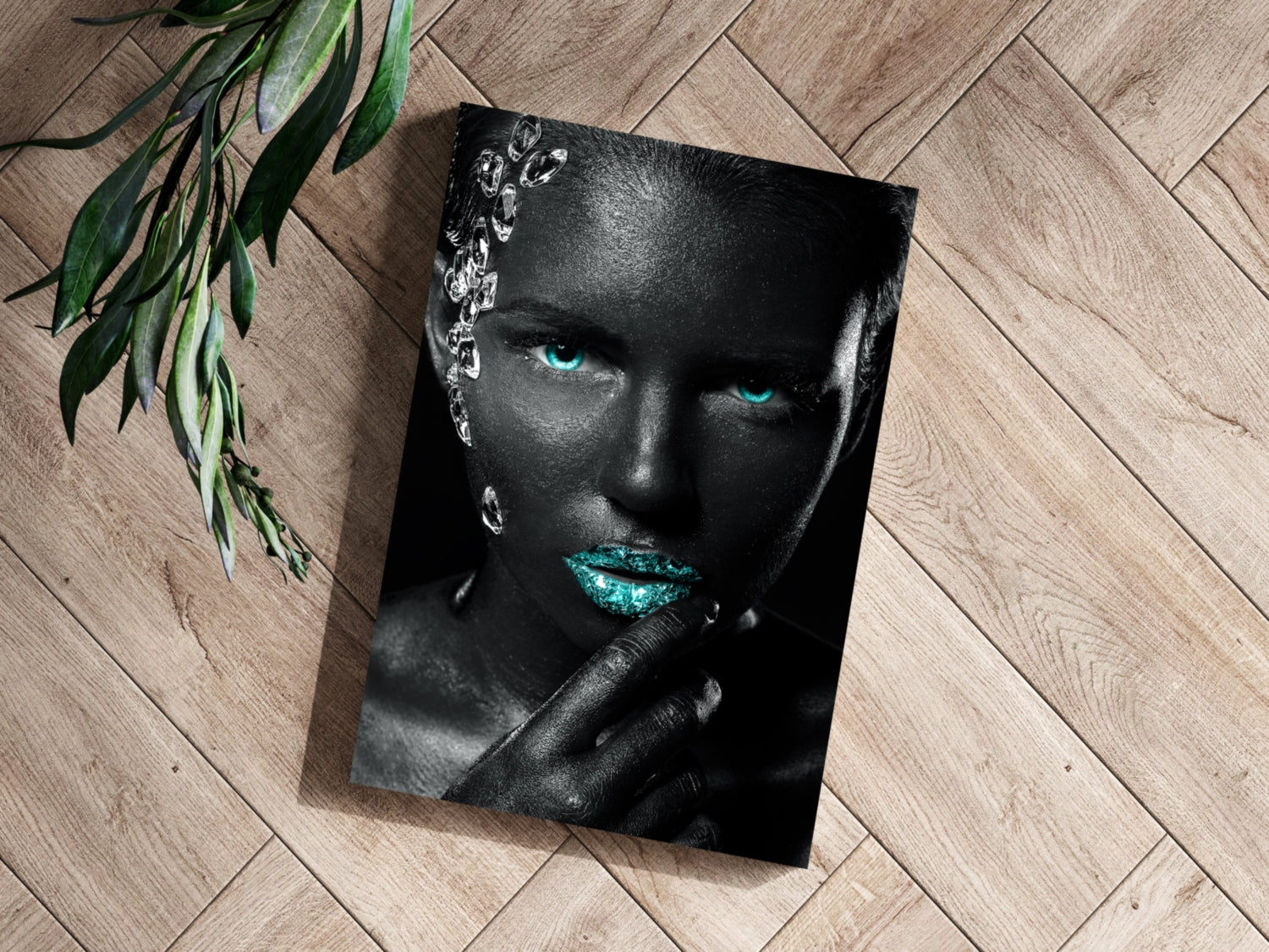 Woman Aluminum Print.