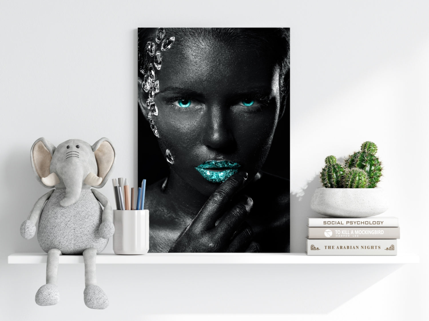 Woman Aluminum Print.