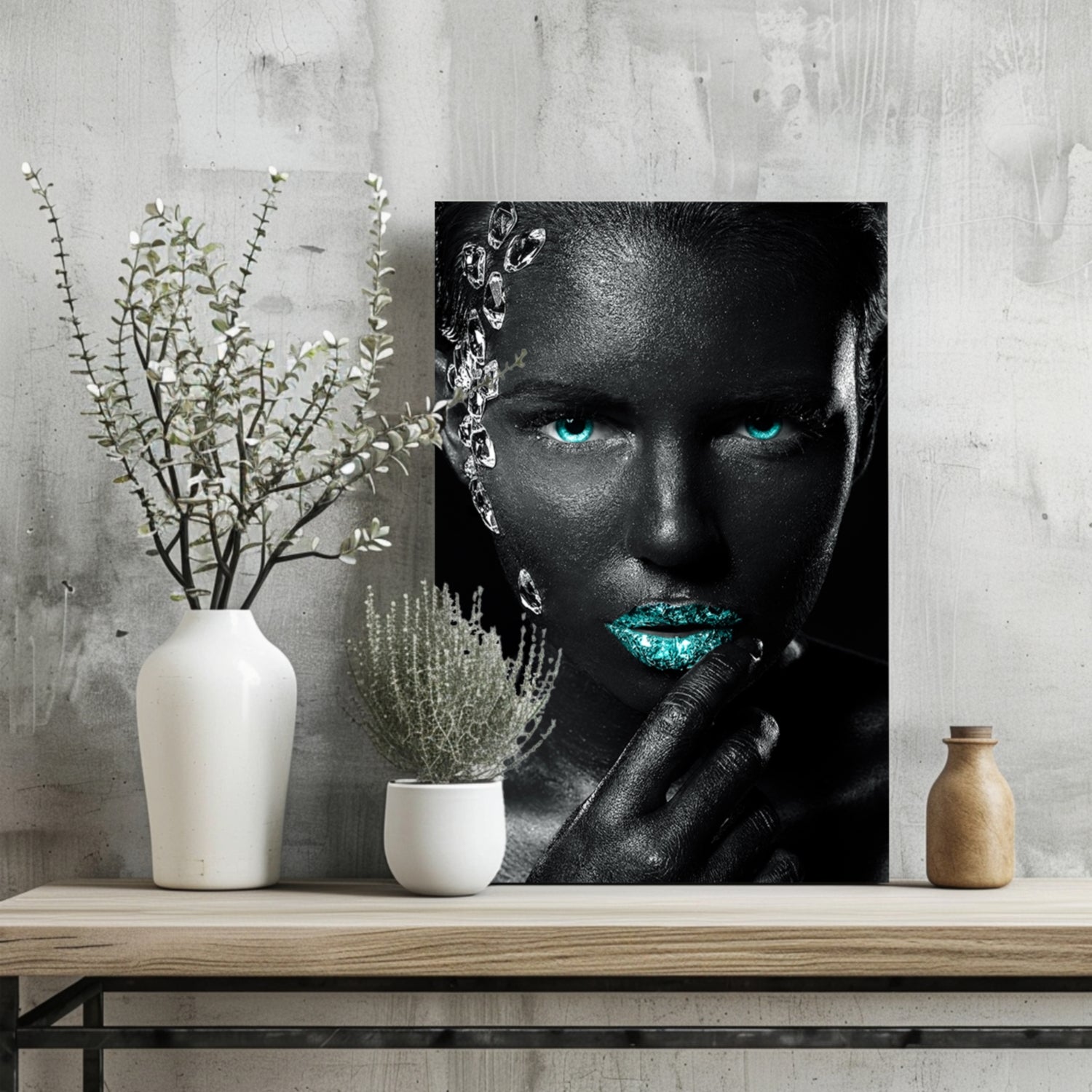 Woman Aluminum Print.