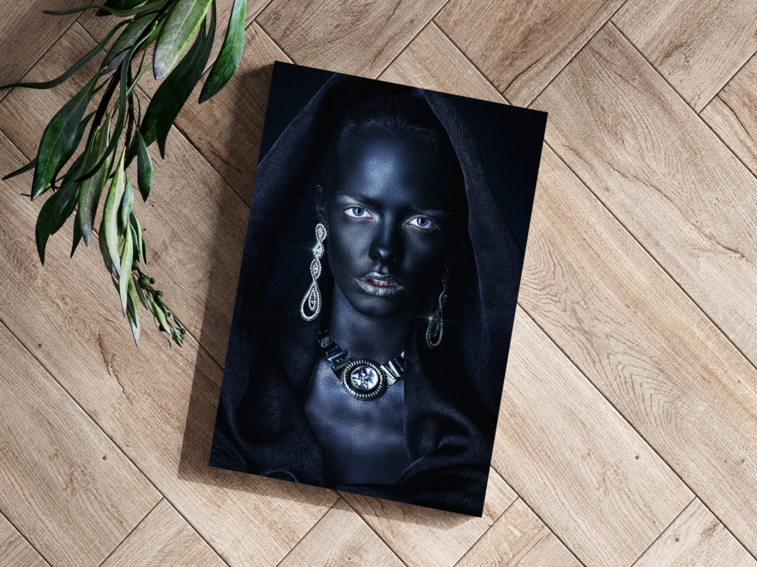 Woman Aluminum Print.